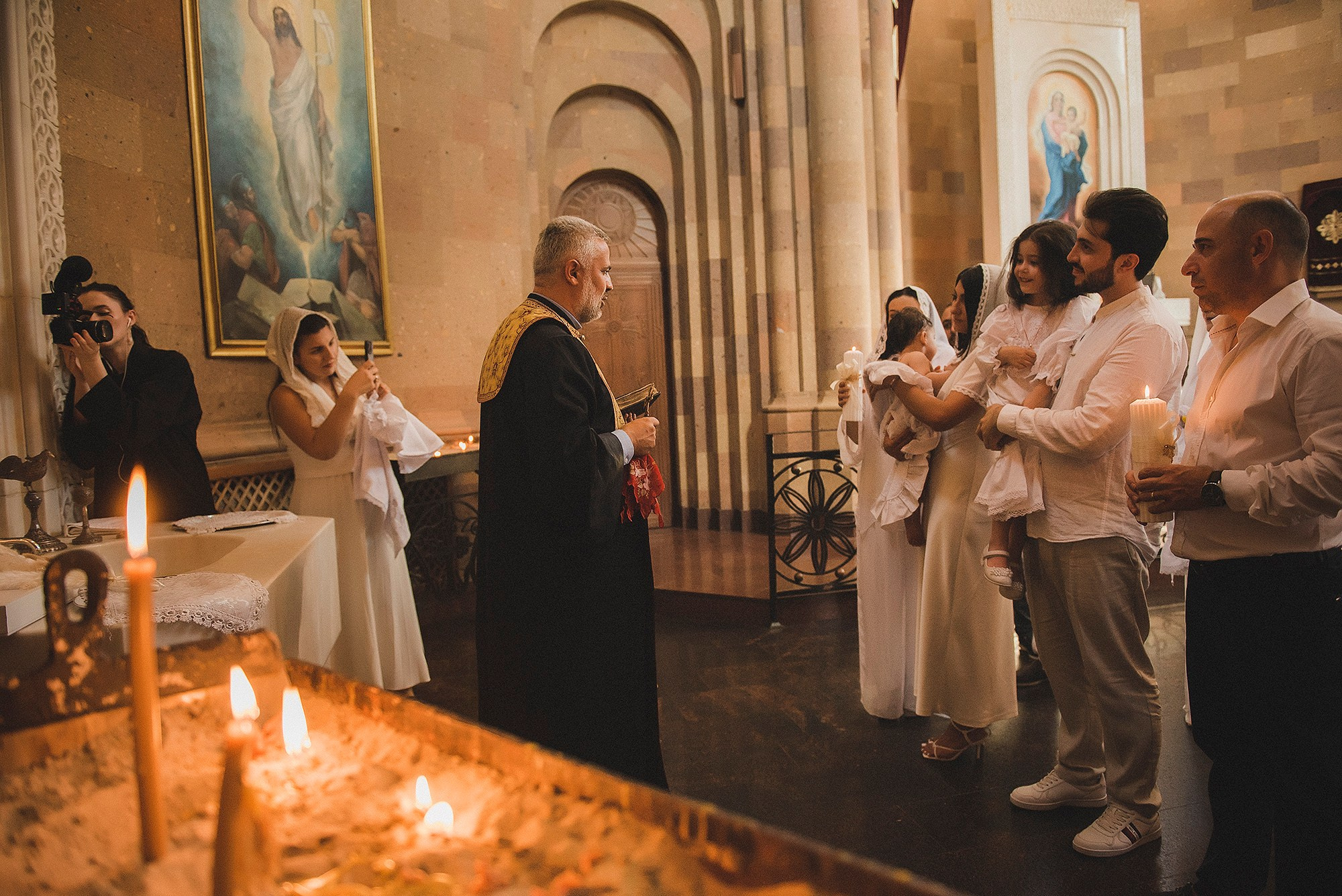 Крещение Евы и Мари. Фотограф Ростов-на-Дону Белла Керимова
