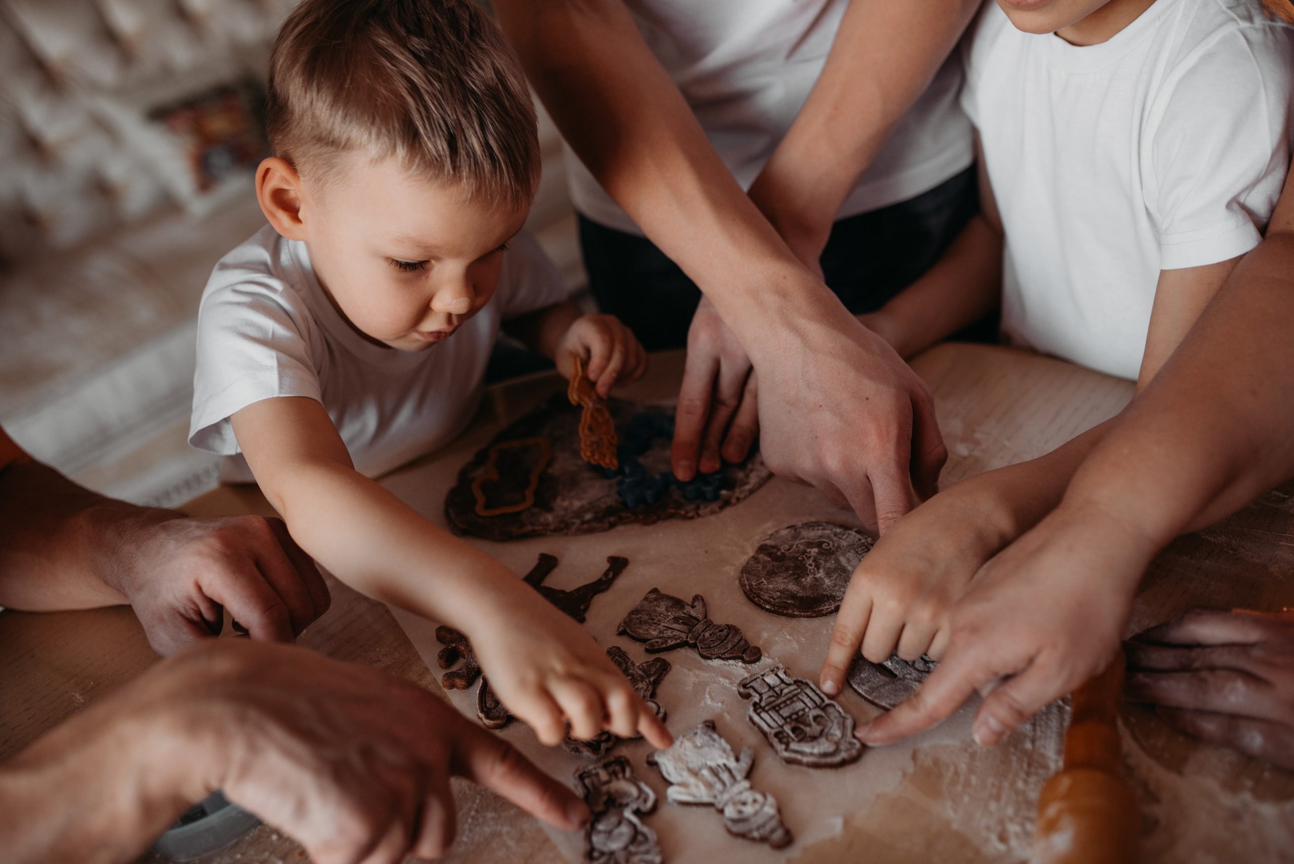 Юлия, Алексей, Тихон, Трофим и Потап. Семейный и детский фотограф в Новосибирске и Краснообске — Анна Ким