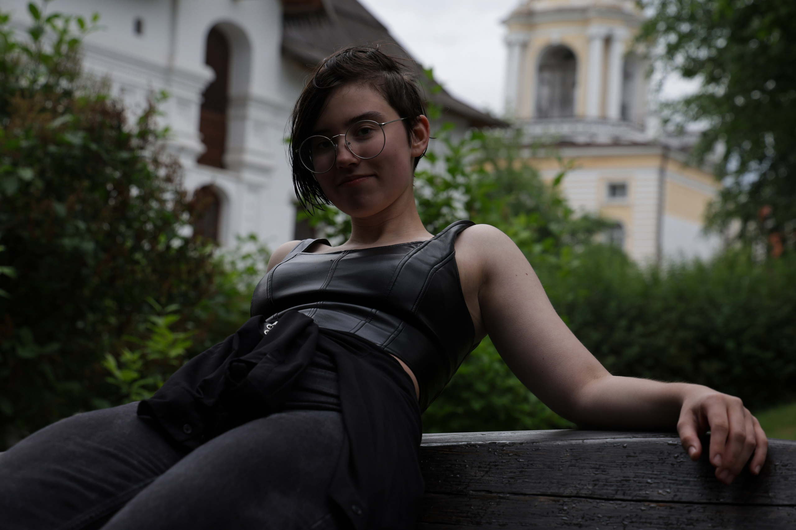 Дождь. Портретный фотограф в Москве Блинова Мария