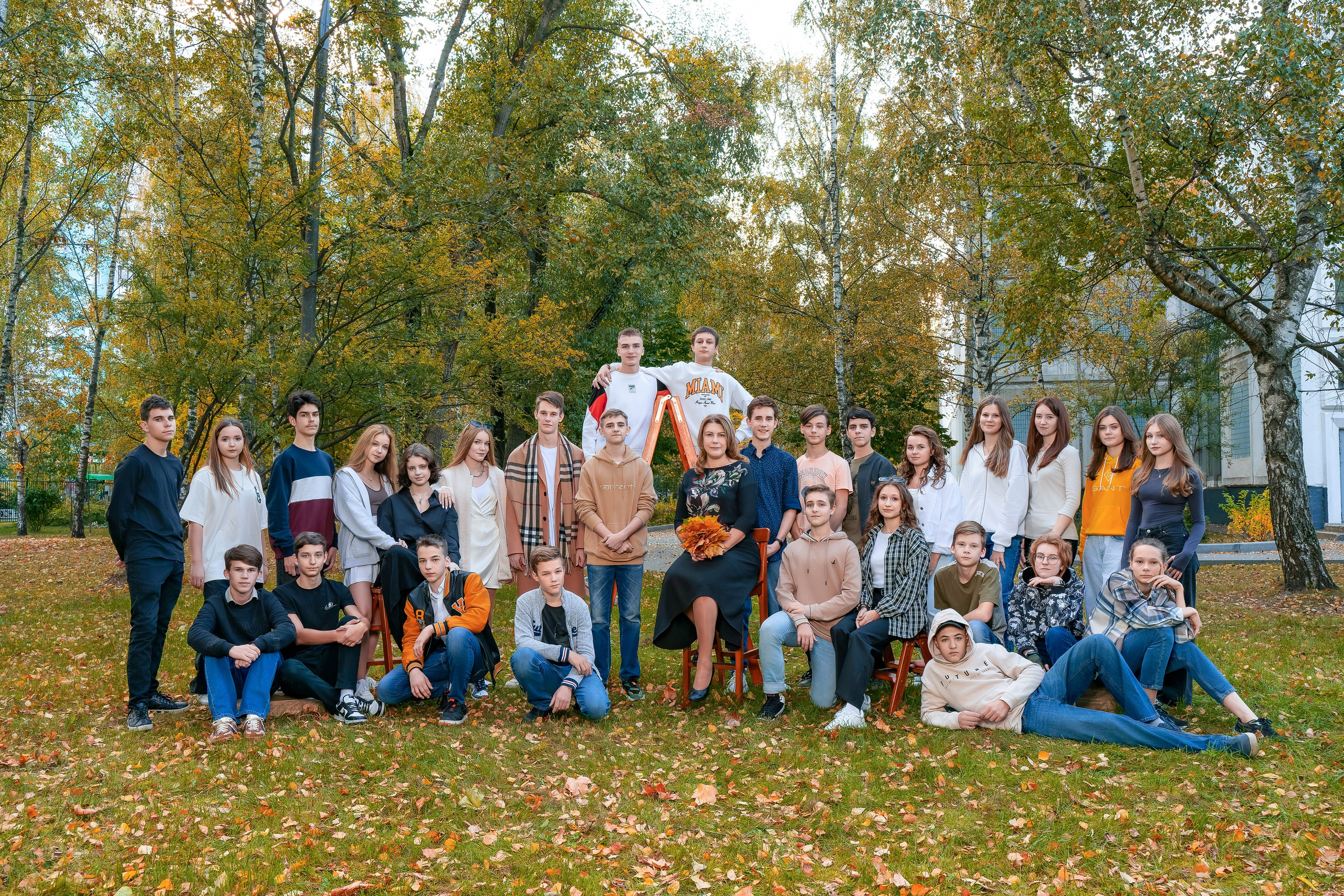 ОБЩЕЕ ФОТО КЛАССА И ВИНЬЕТКА. Школьная фотостудия «Like Moment» в Строгино