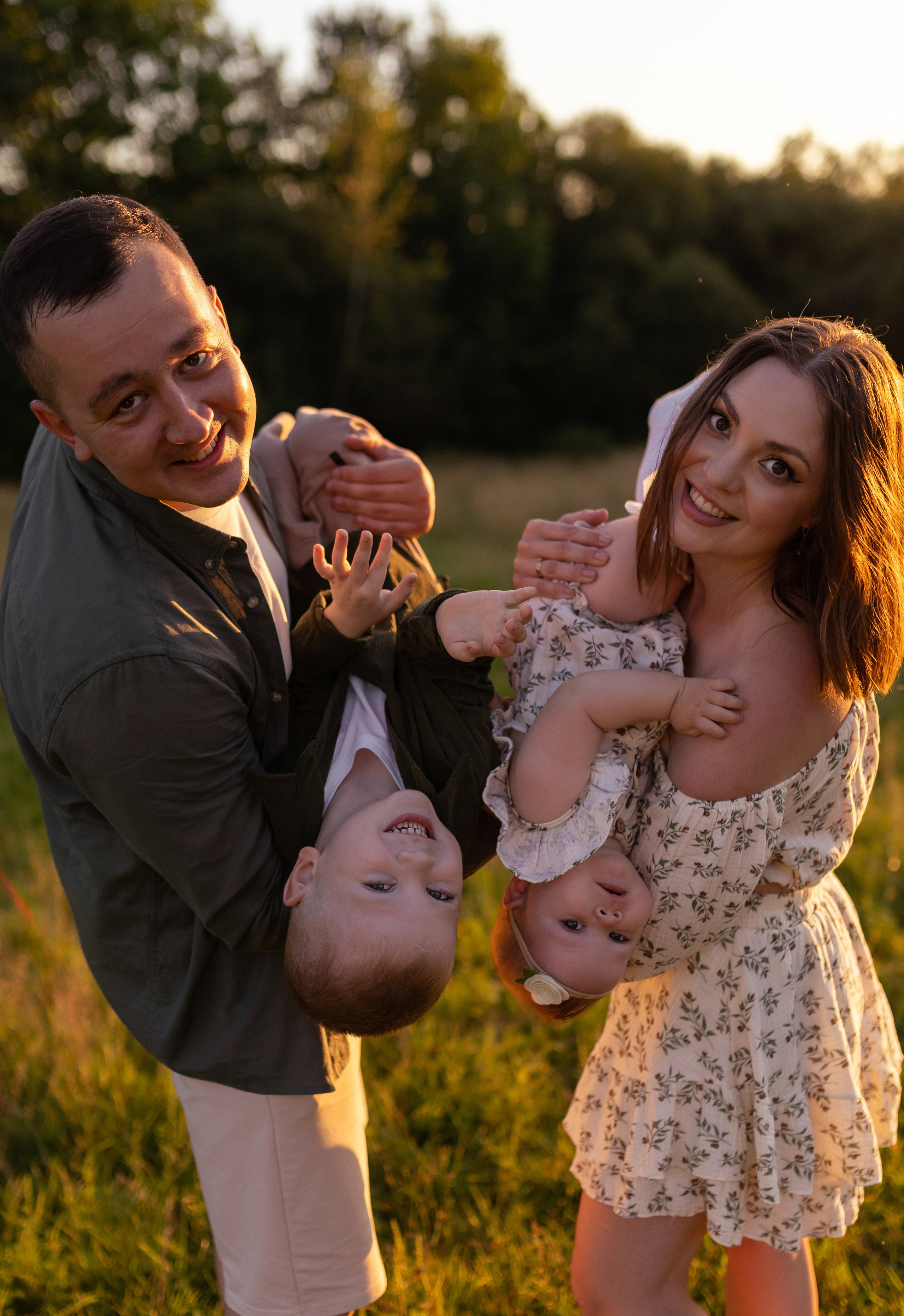 Семейная фотосессия на закате. ФОТОГРАФ ХАБАРОВСК АНАСТАСИЯ РАЧЕНКОВА