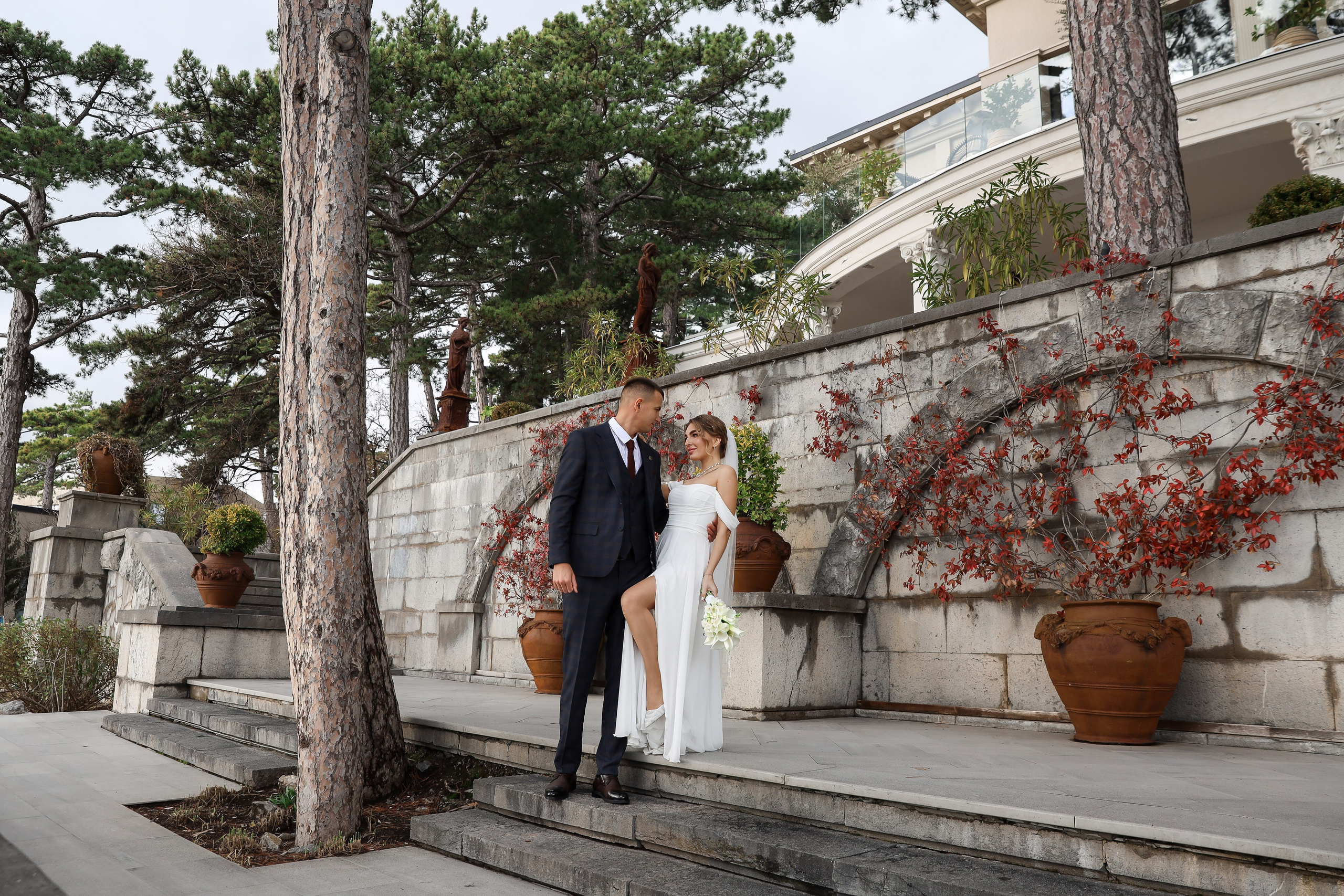 Свадебная съемка в Бутик- отеле MODUS. Анастасия и Виталий.2026. Свадебный фотограф в Крыму