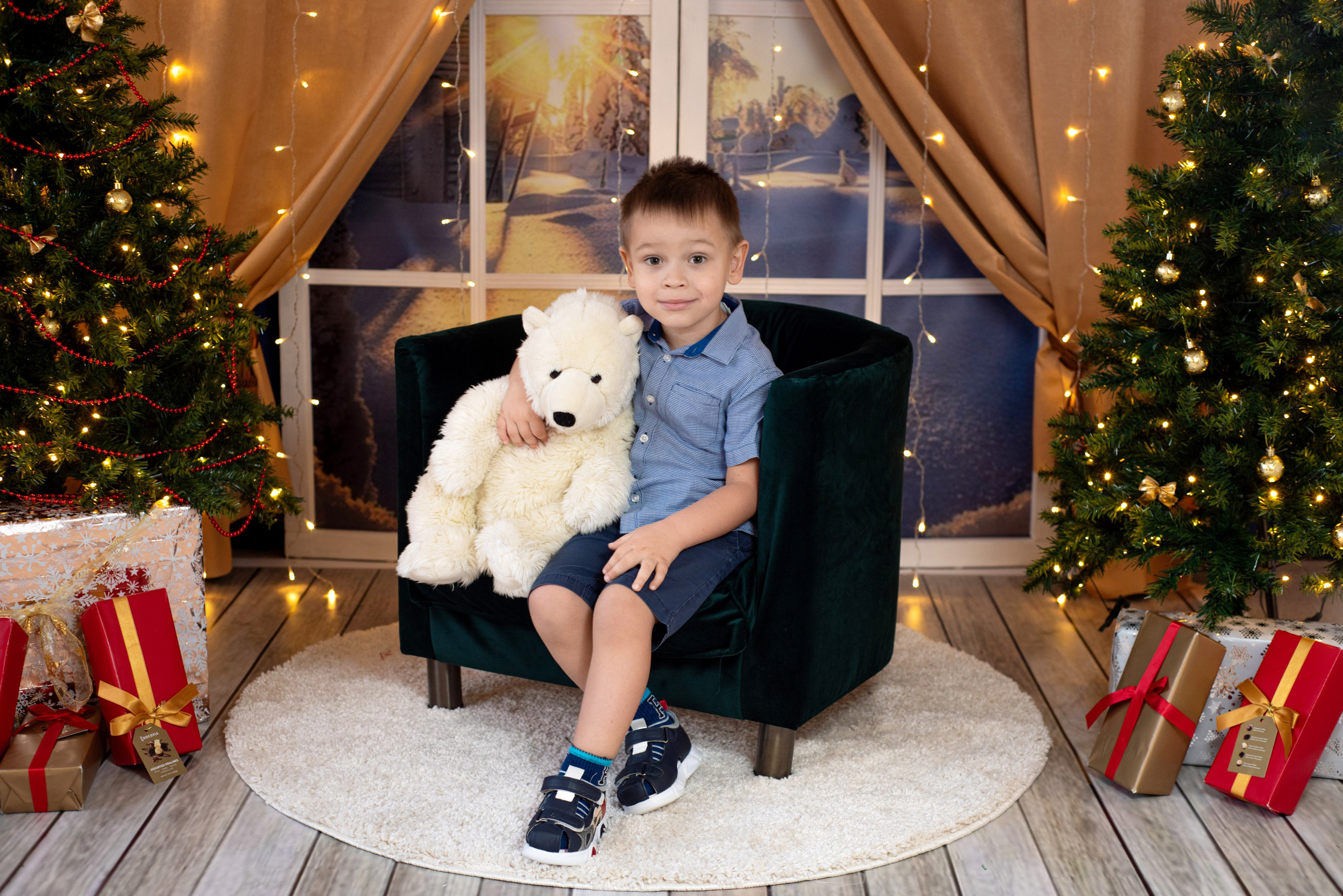 Новый год 2023 «Домашний». Фотограф новорожденных, семейный детский в Тюмени Татьяна Морозова