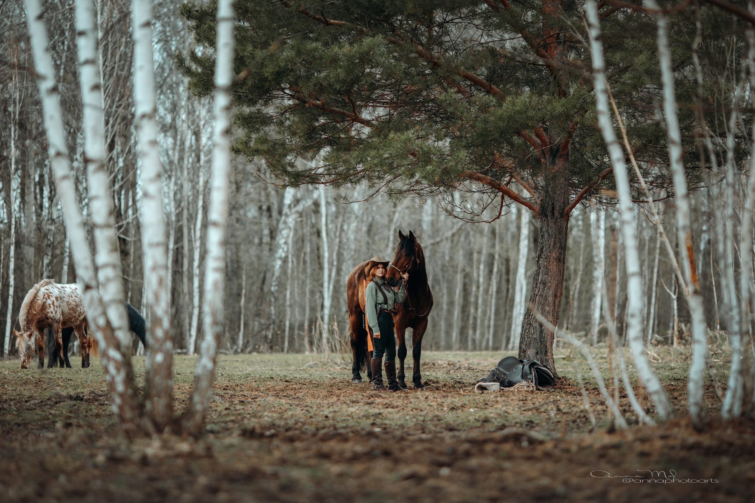 По мотивам любимой игры / РДР2. Анна Молчанова конный фотограф в Тюмени | фотосессии с лошадьми Тюмень