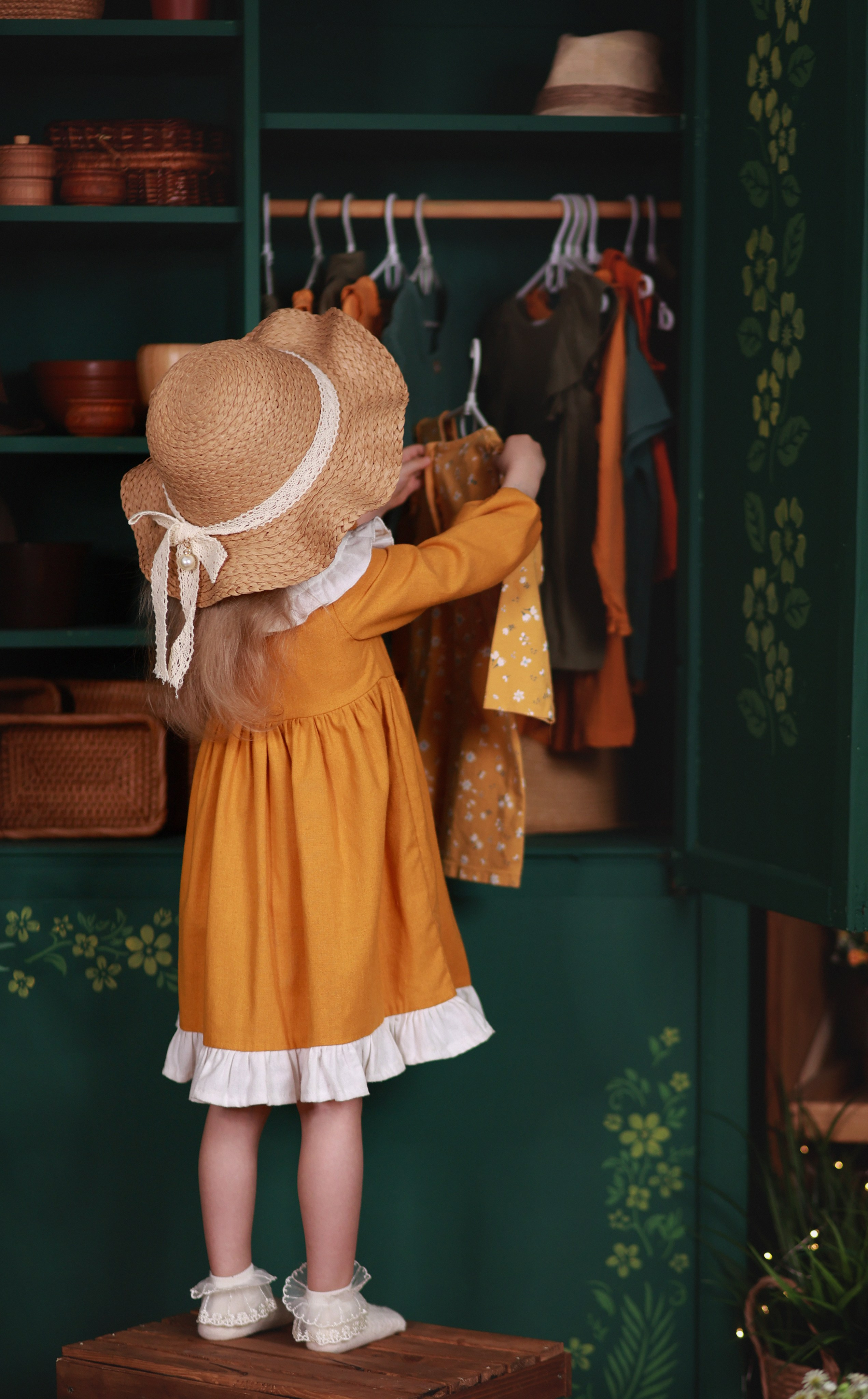 Фотопроект с козочкой и кроликами 2026 г. Детский семейный фотограф Краснодар