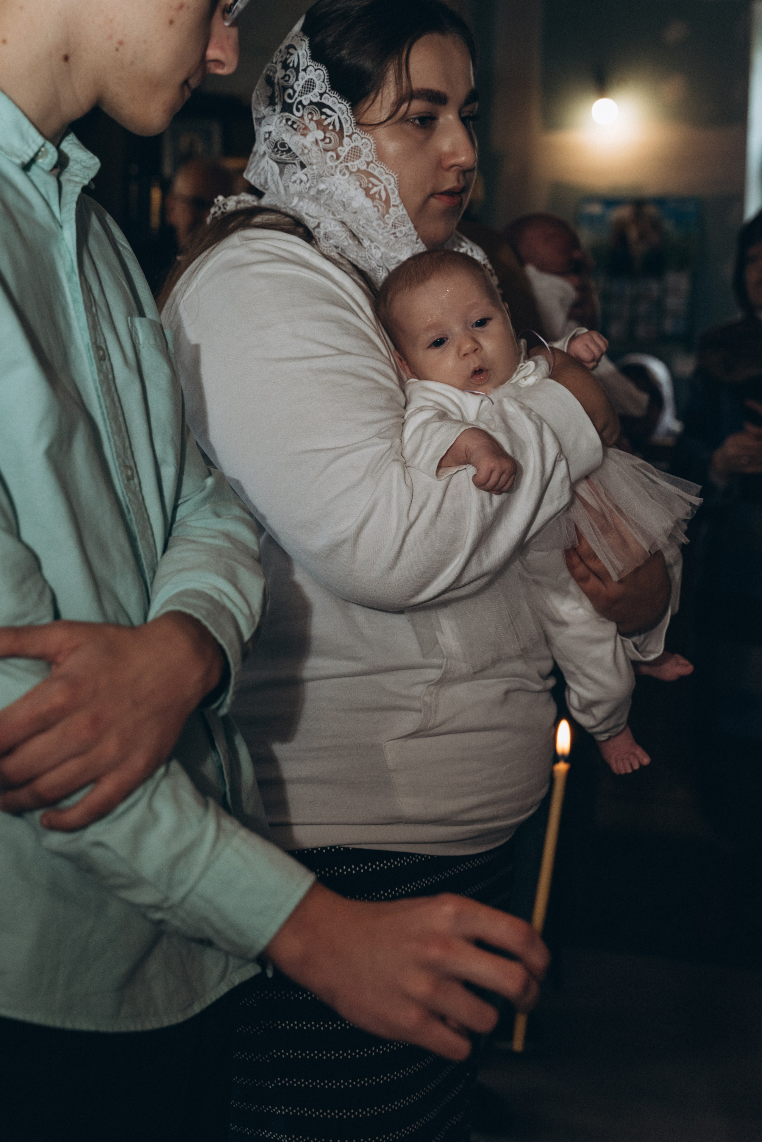 Крещение маленькой Верочки. Семейный фотограф в Минске Дарья Дреко