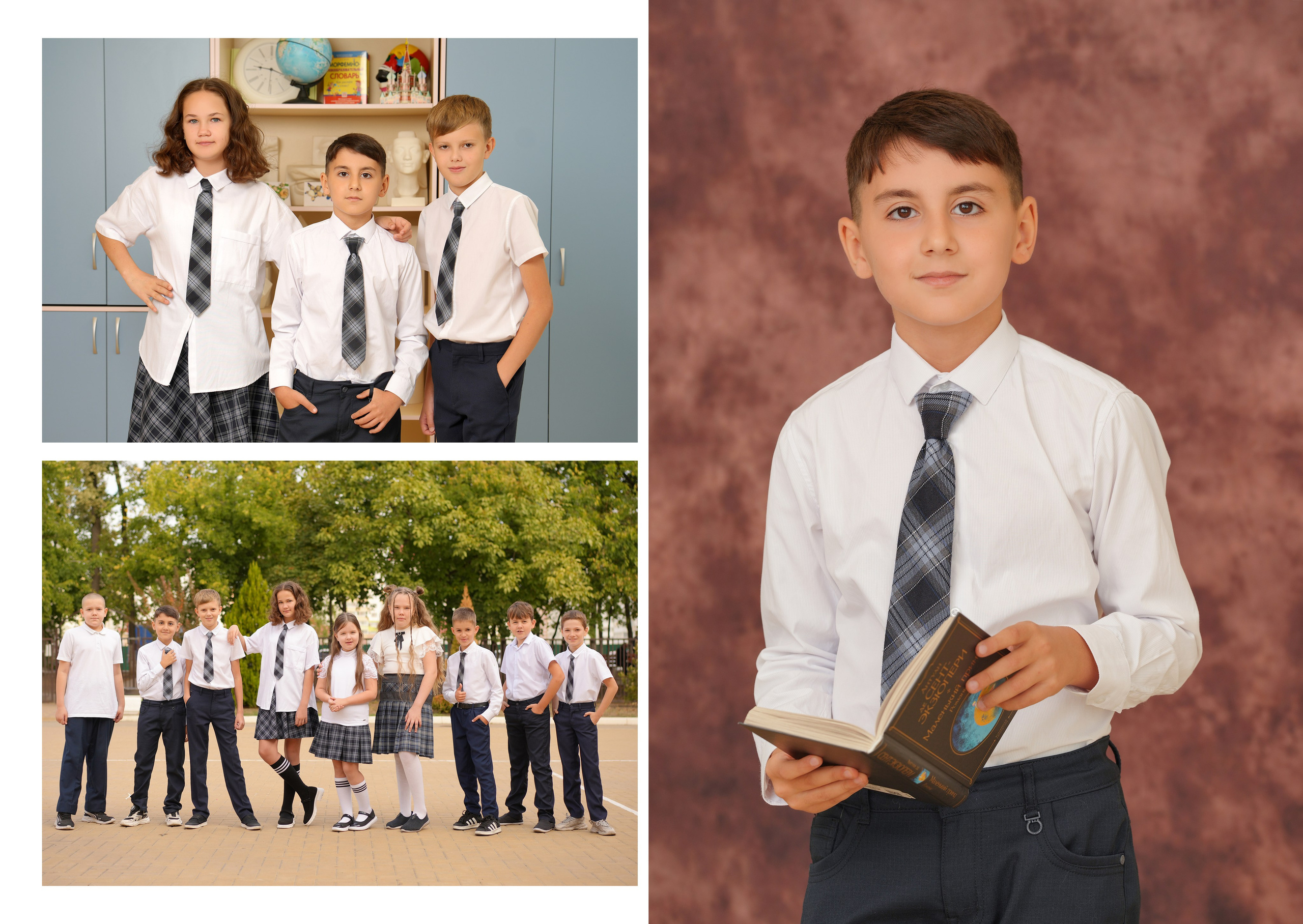 ШКОЛА 104 — 4 «В» класс. Красивый выпускной альбом в Краснодаре