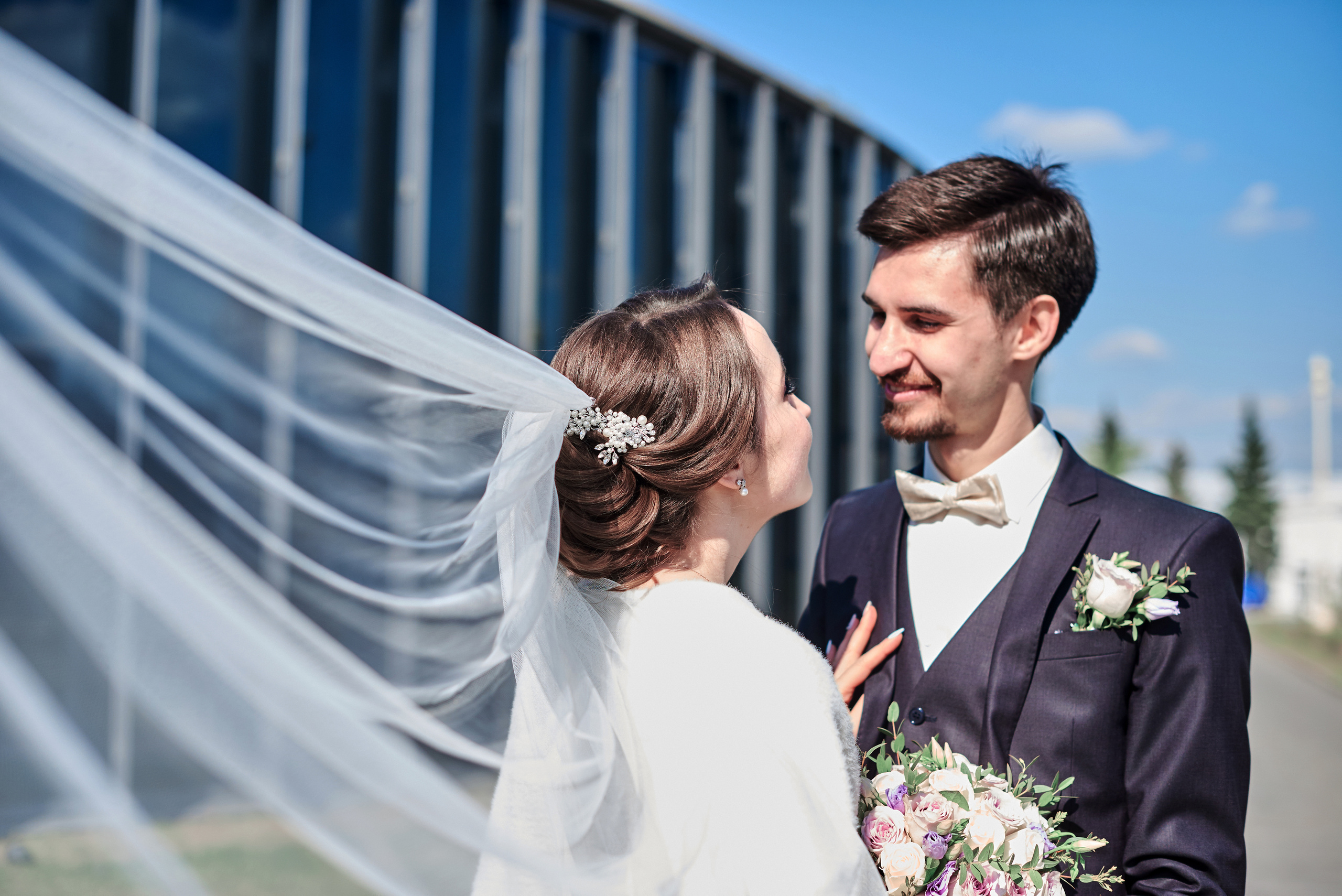 Свадебная фотосъемка на ВДНХ. Свадебный фотограф в Москве Станислав Донченко
