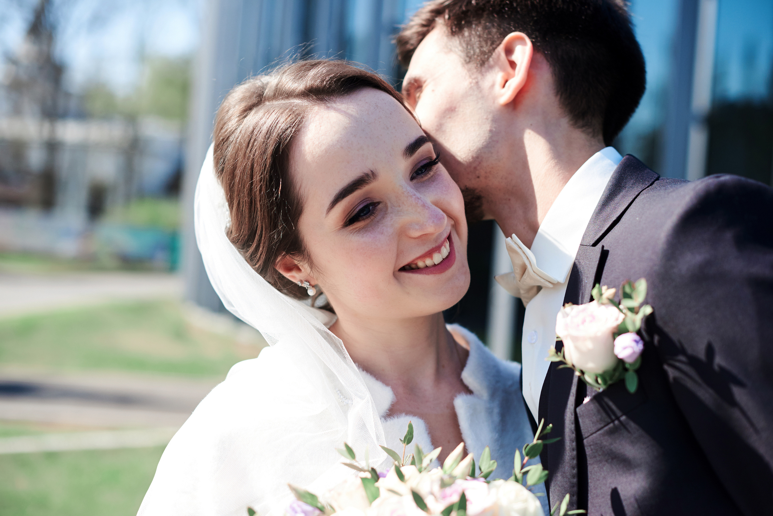 Свадебная фотосъемка на ВДНХ. Свадебный фотограф в Москве Станислав Донченко