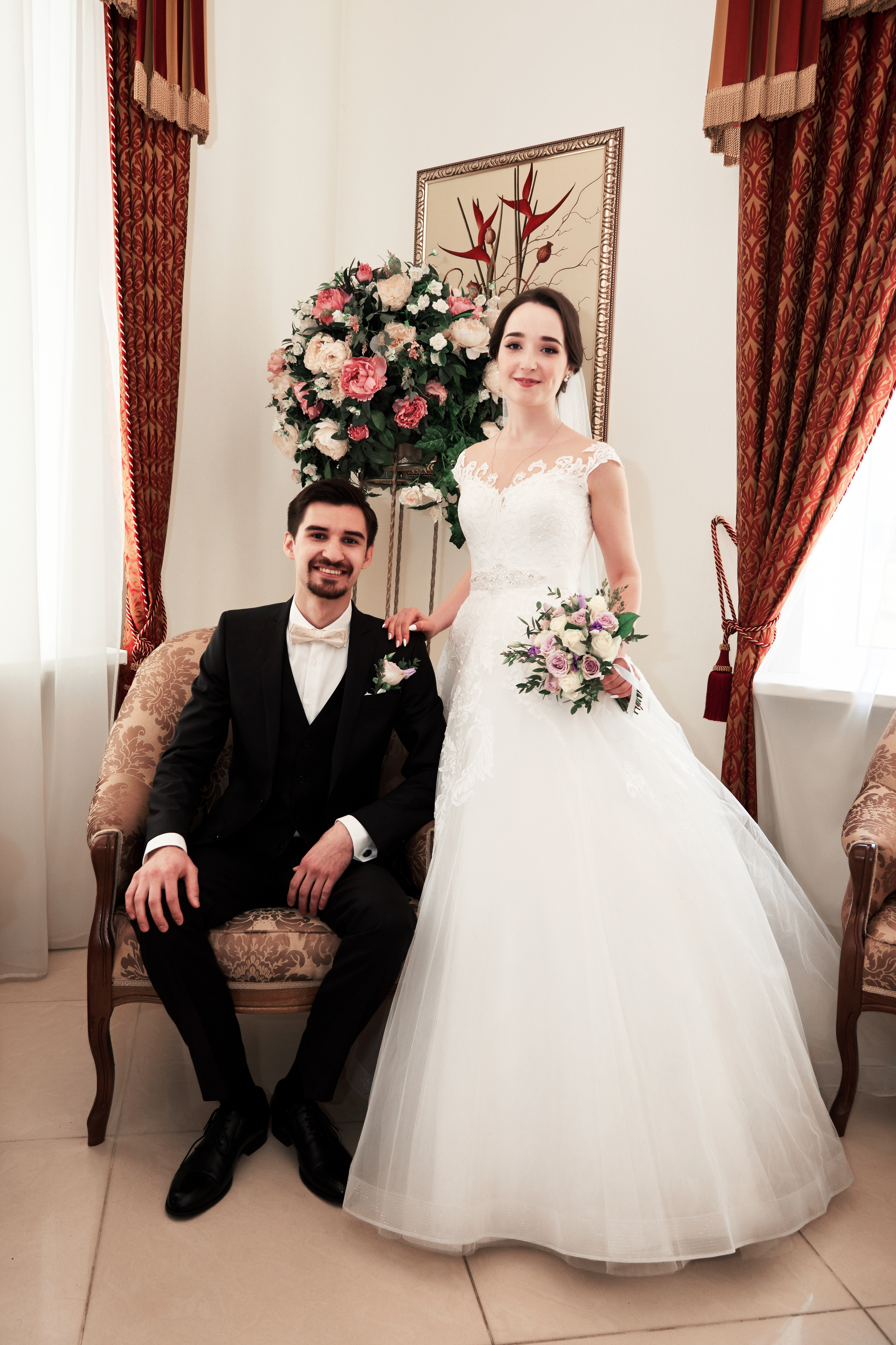 Свадебная фотосъемка на ВДНХ. Свадебный фотограф в Москве Станислав Донченко