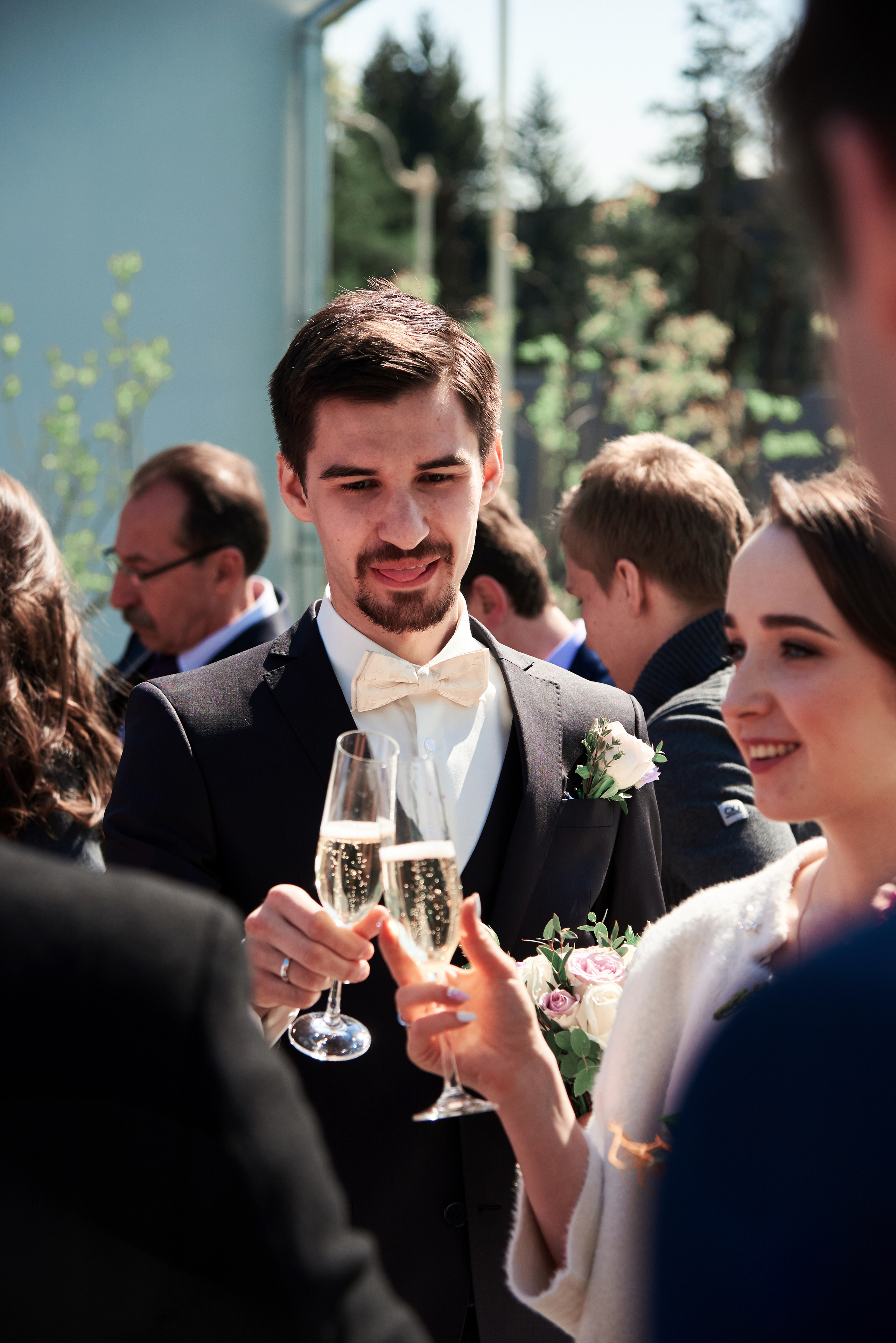 Свадебная фотосъемка на ВДНХ. Свадебный фотограф в Москве Станислав Донченко
