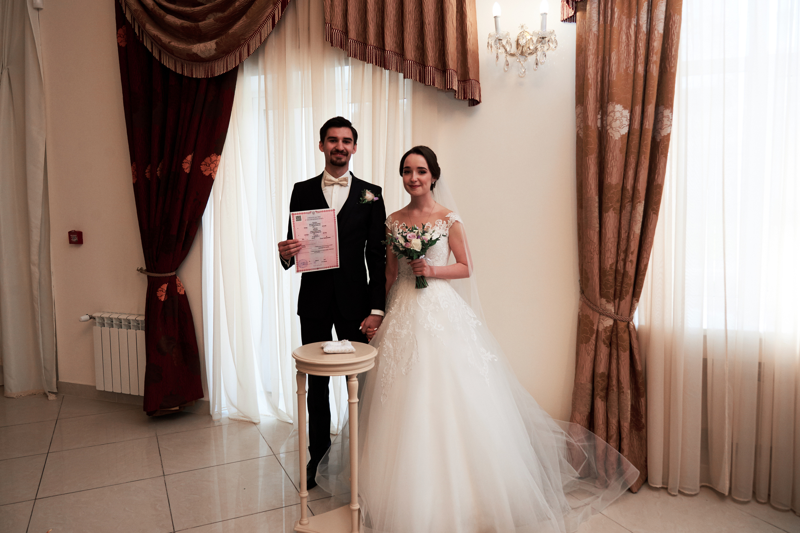 Свадебная фотосъемка на ВДНХ. Свадебный фотограф в Москве Станислав Донченко