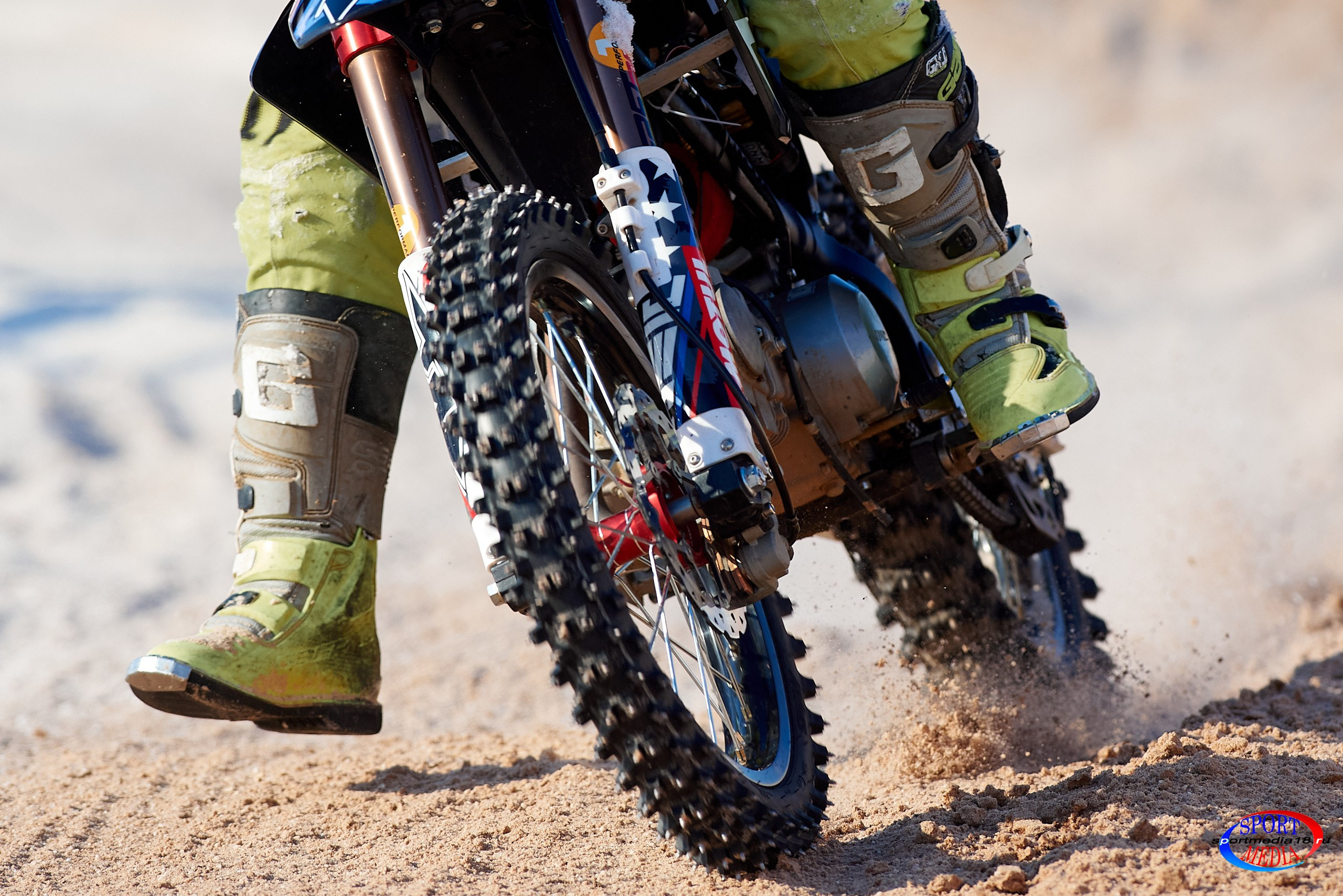 3 этап Кубка Удмуртской Республики по мотокроссу. Воткинск 23.02.2025. Спортивный репортажный фотограф в Ижевске Сергей Мерзляков