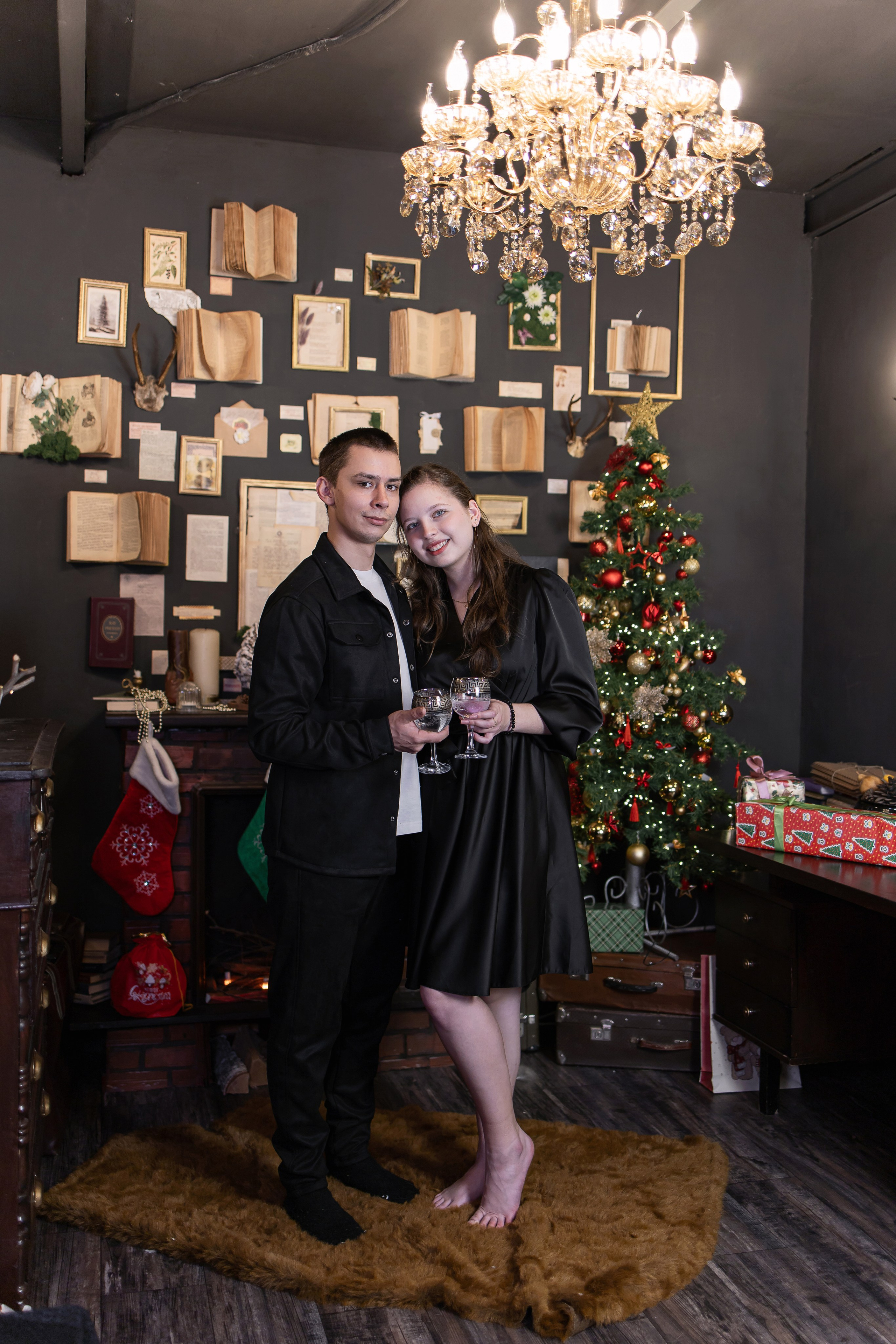 Новый год (декабрь 2024). Свадебный фотограф в Омске Яна Савина