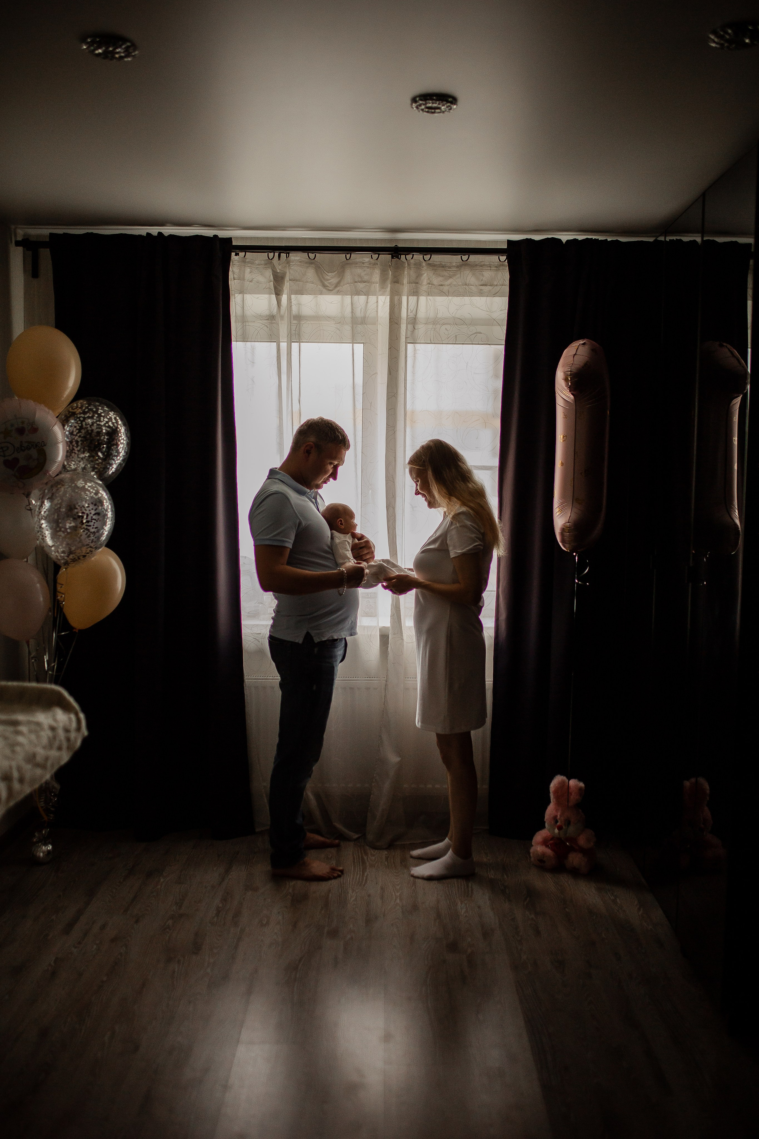 Ариша 1 месяц. Семейный и Свадебный фотограф в Санкт-Петербурге Плохая Екатерина