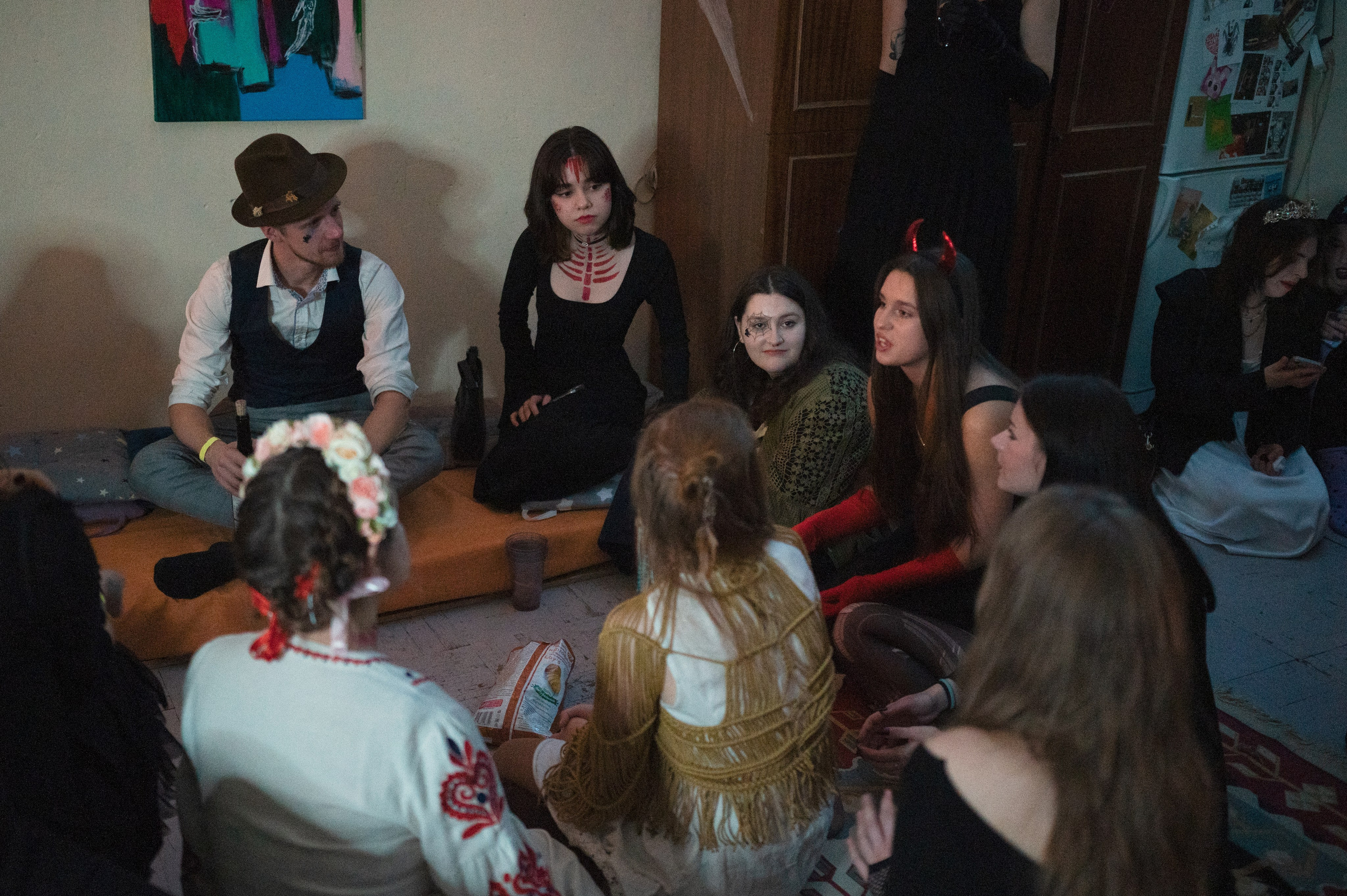 Хеллоуин у Мищенко. Портретный и репортажный фотограф в Санкт-Петербурге