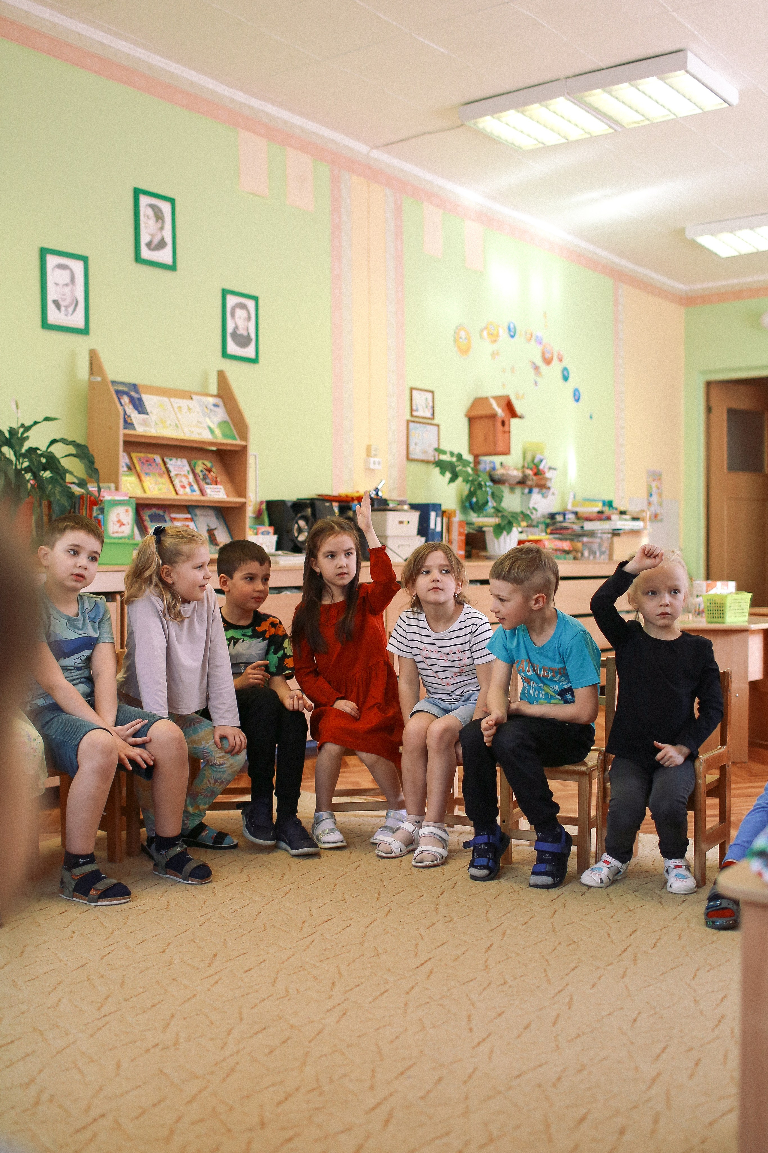 Детский садик будни. Съемки для жителей и гостей Петербурга