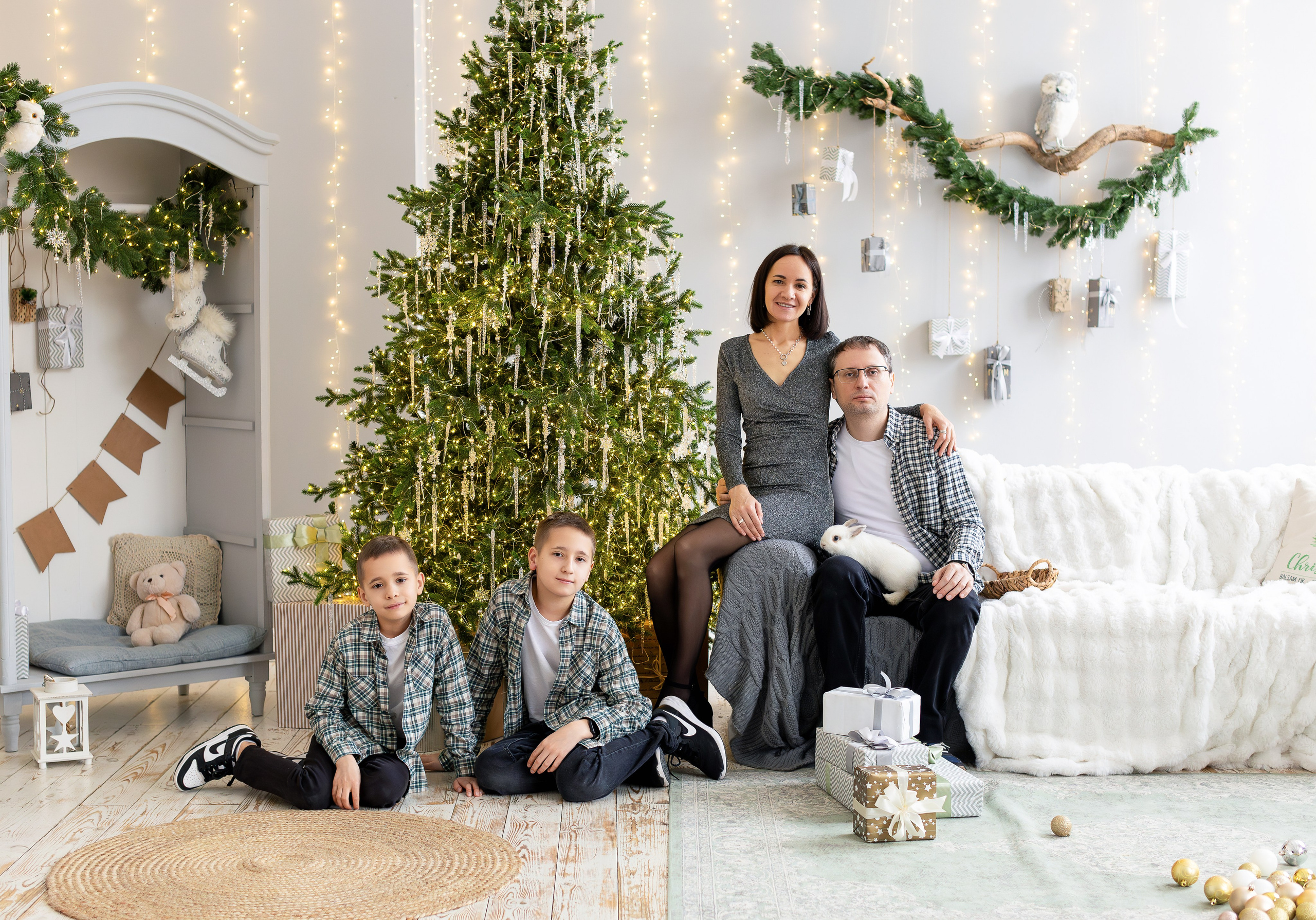 Новогодние фотосессии. Семейный и Детский фотограф в Москва Скворцова Татьяна