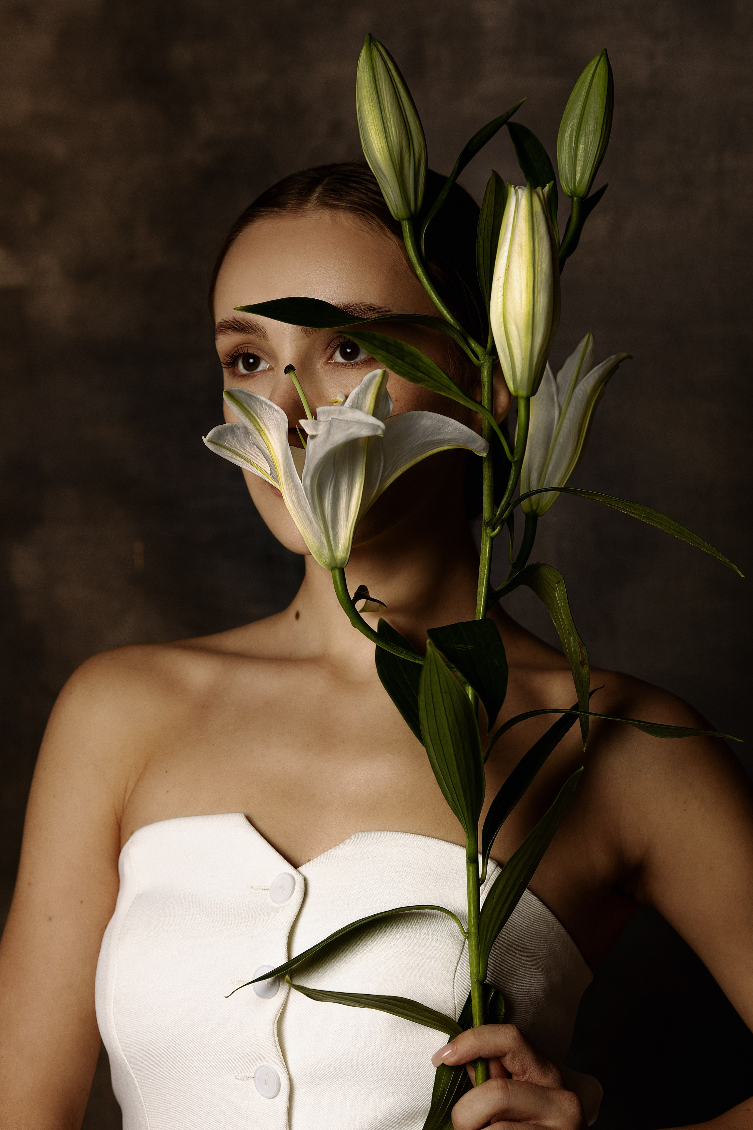 ФОТОСЕССИЯ С ЦВЕТАМИ. Портретный фотограф в Москве, Оксана Серегина