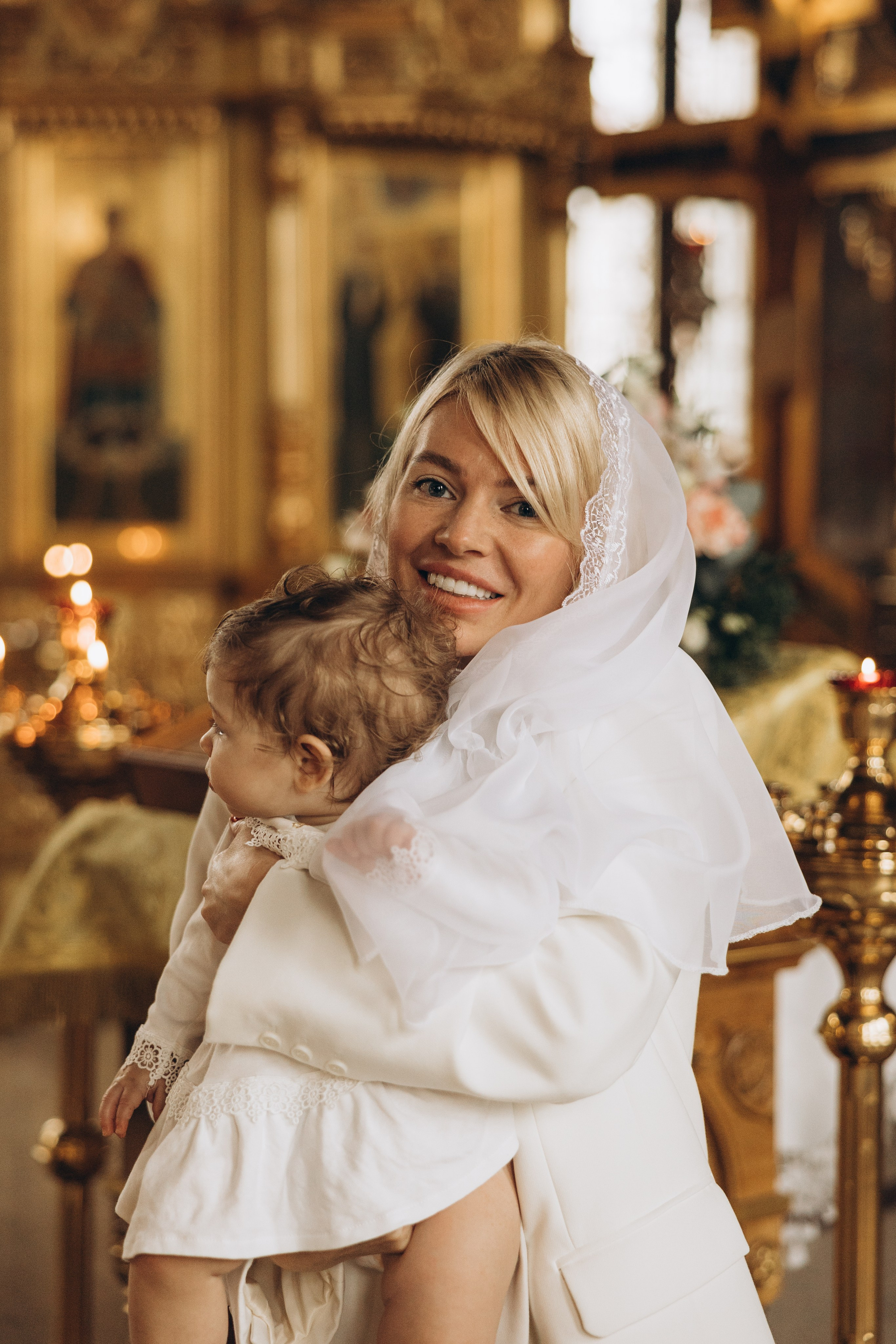 Крещение Дианы. Семейный фотограф в Москве Виктория Ястребинская