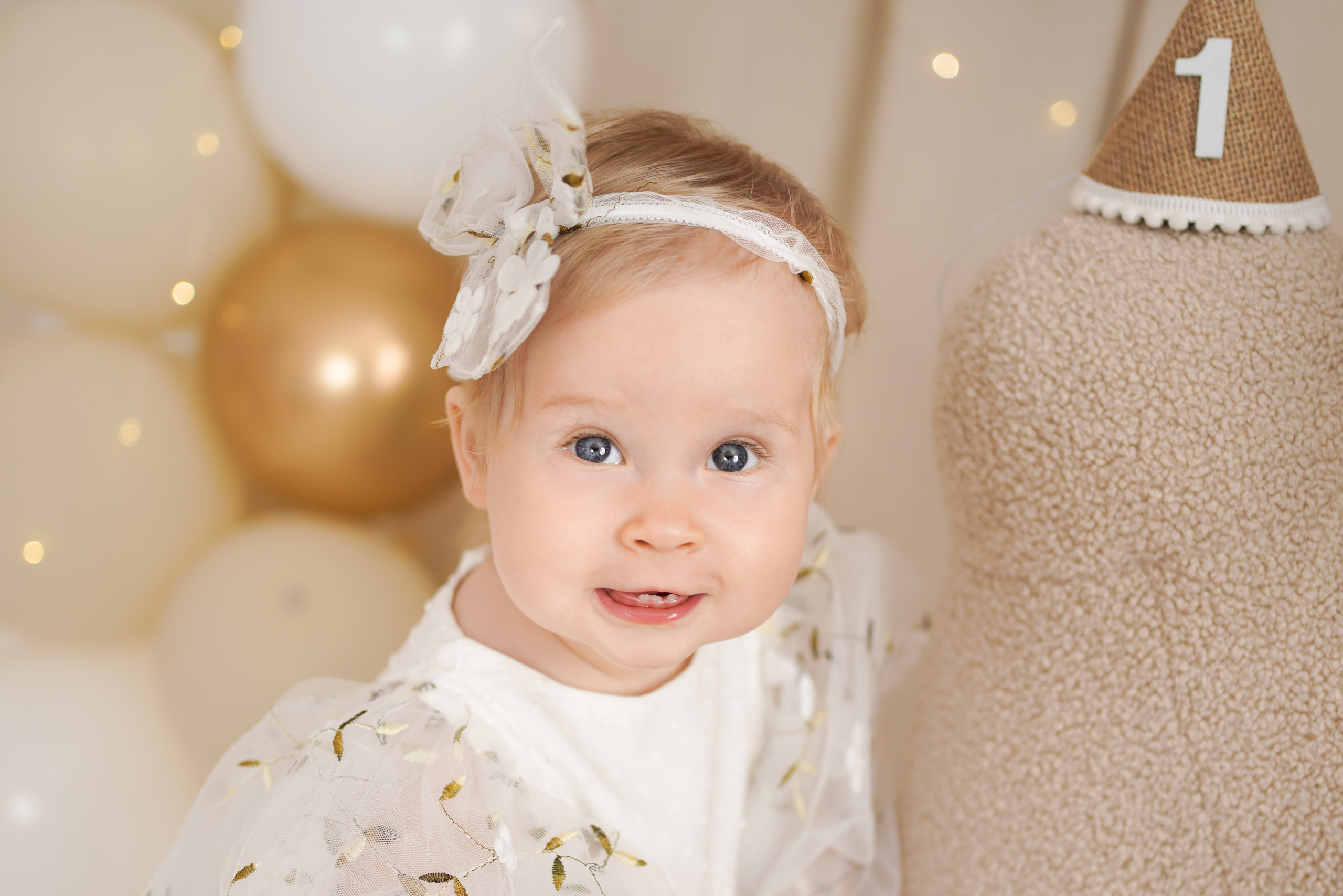 Детская фотосессия Первый годик Полины. Детский фотограф и фотограф новорожденных в Калининград Оксана Иваний