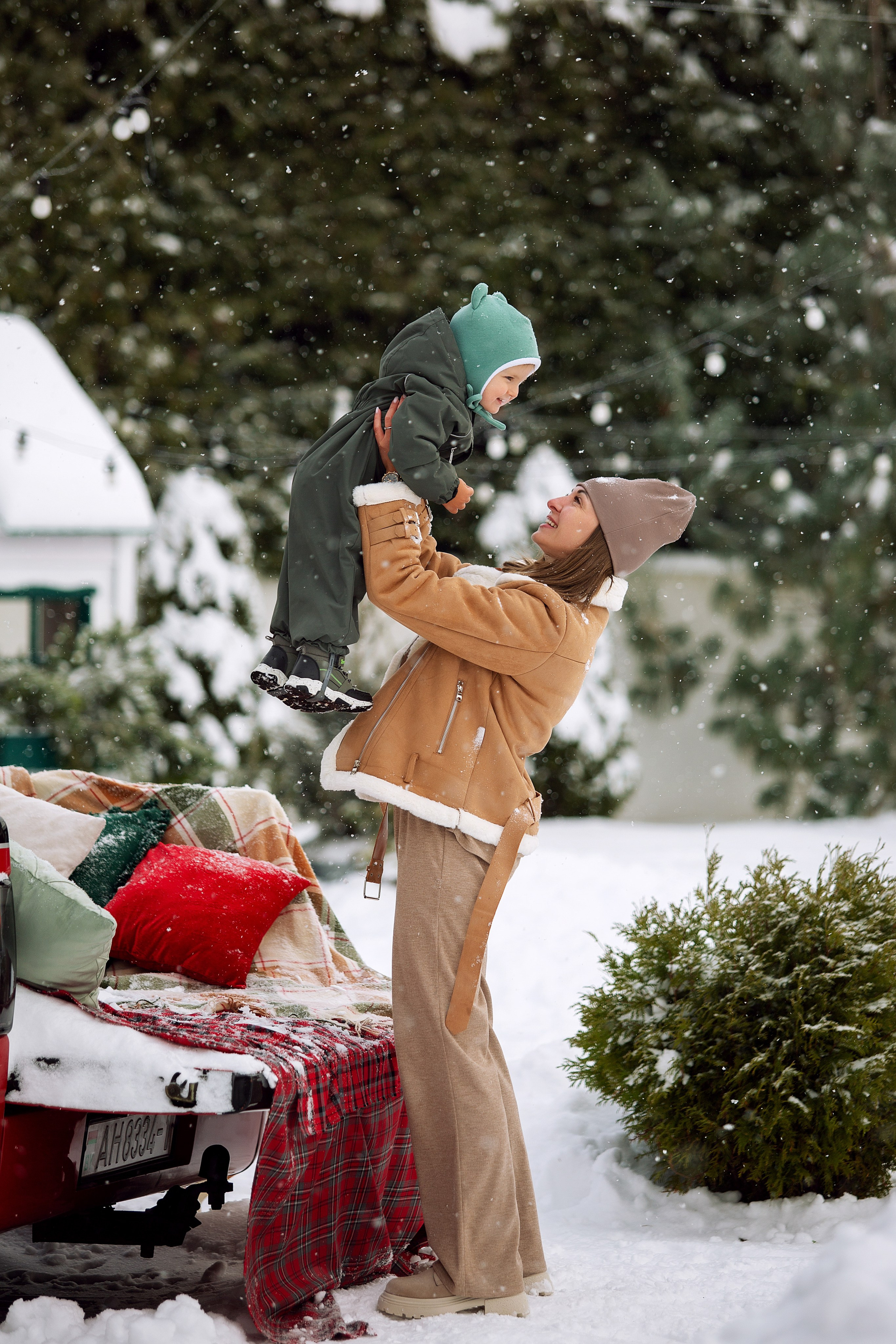 РОМА новогодняя фотосессия. Фотограф новорожденных Оксана Полевская
