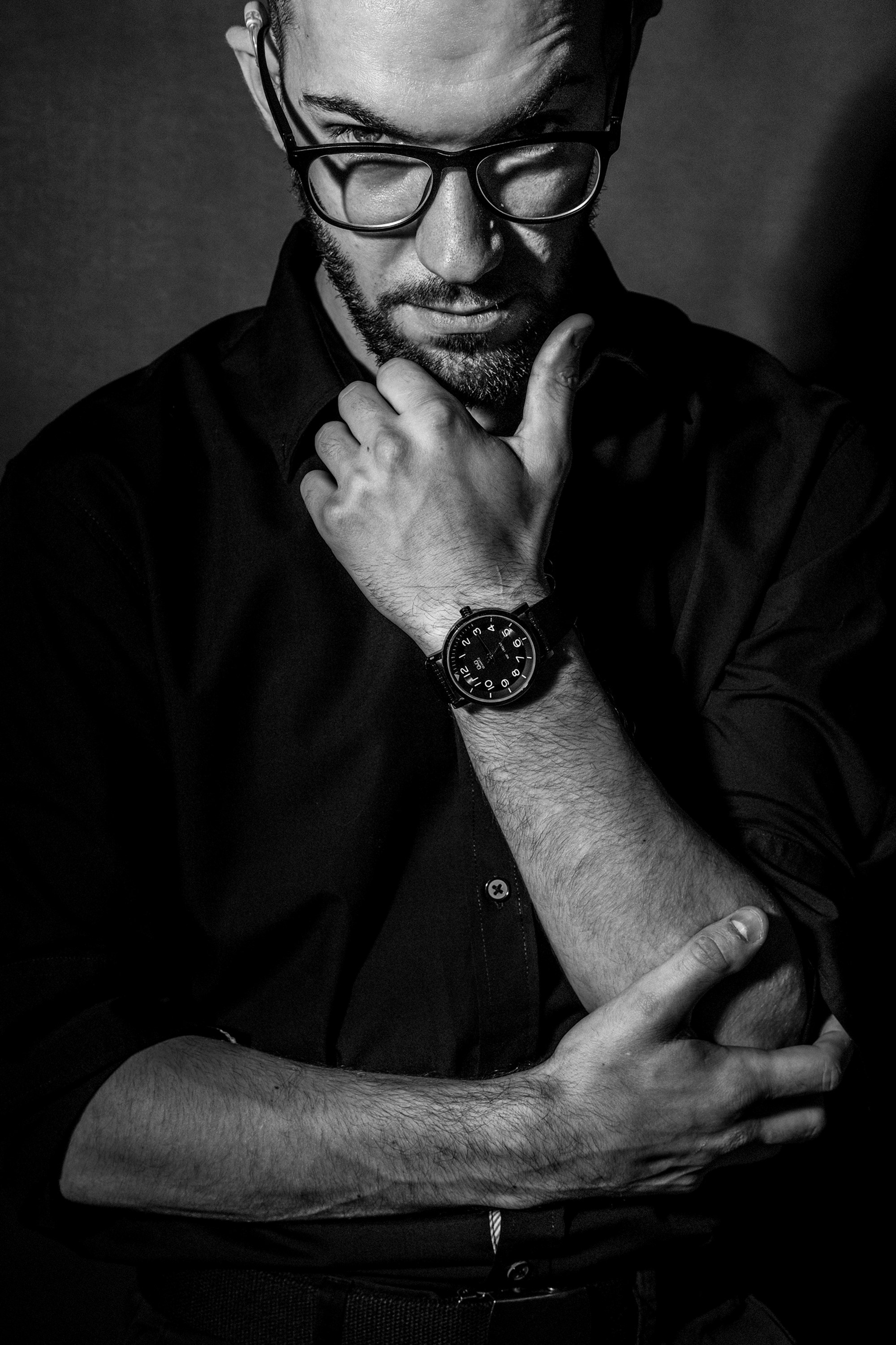Мужской портрет. Фотограф в Новосибирске Анна Захарова