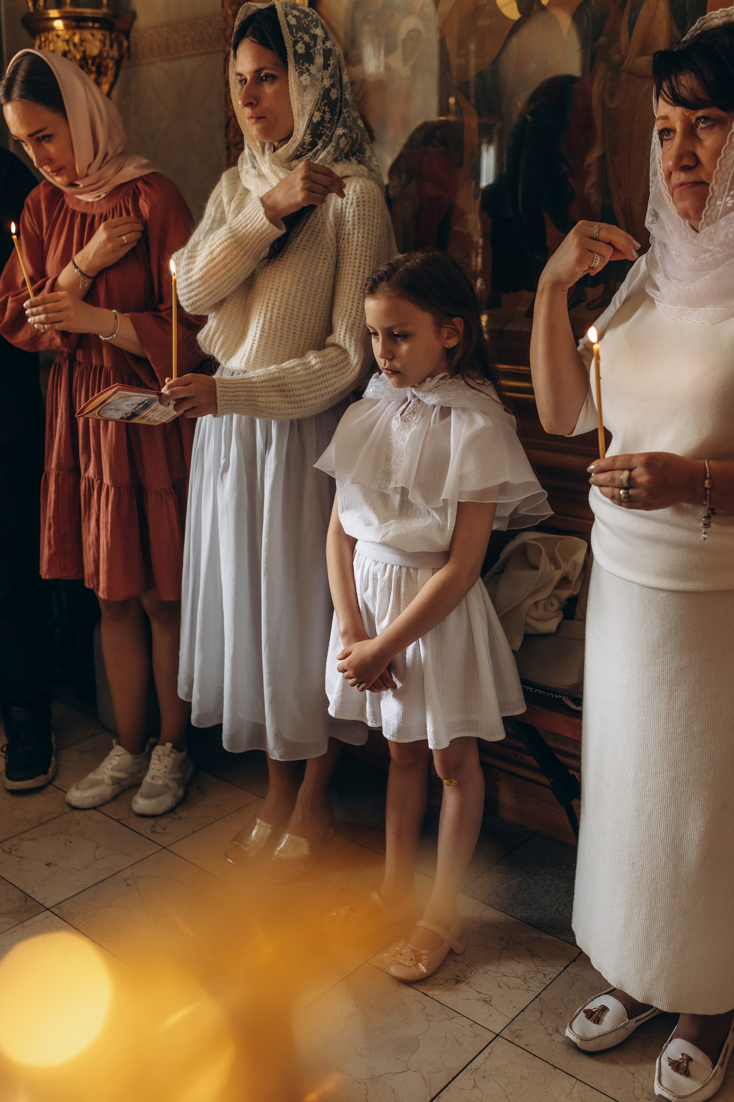 Крещение. Семейный и женский фотограф в Санкт-Петербурге Климова Светлана