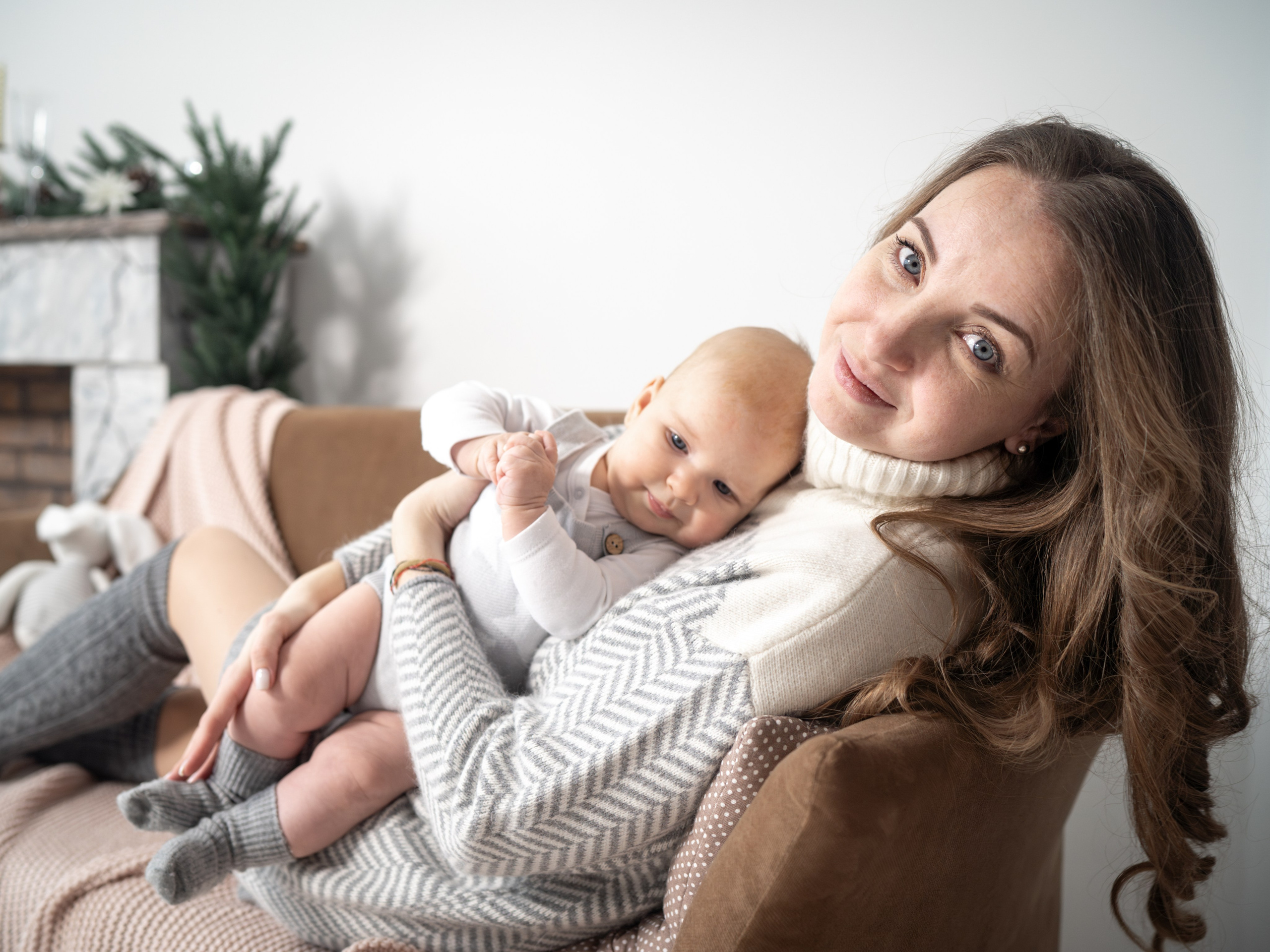 С самоедской лайкой. Фотограф Зинаида Евдокимова