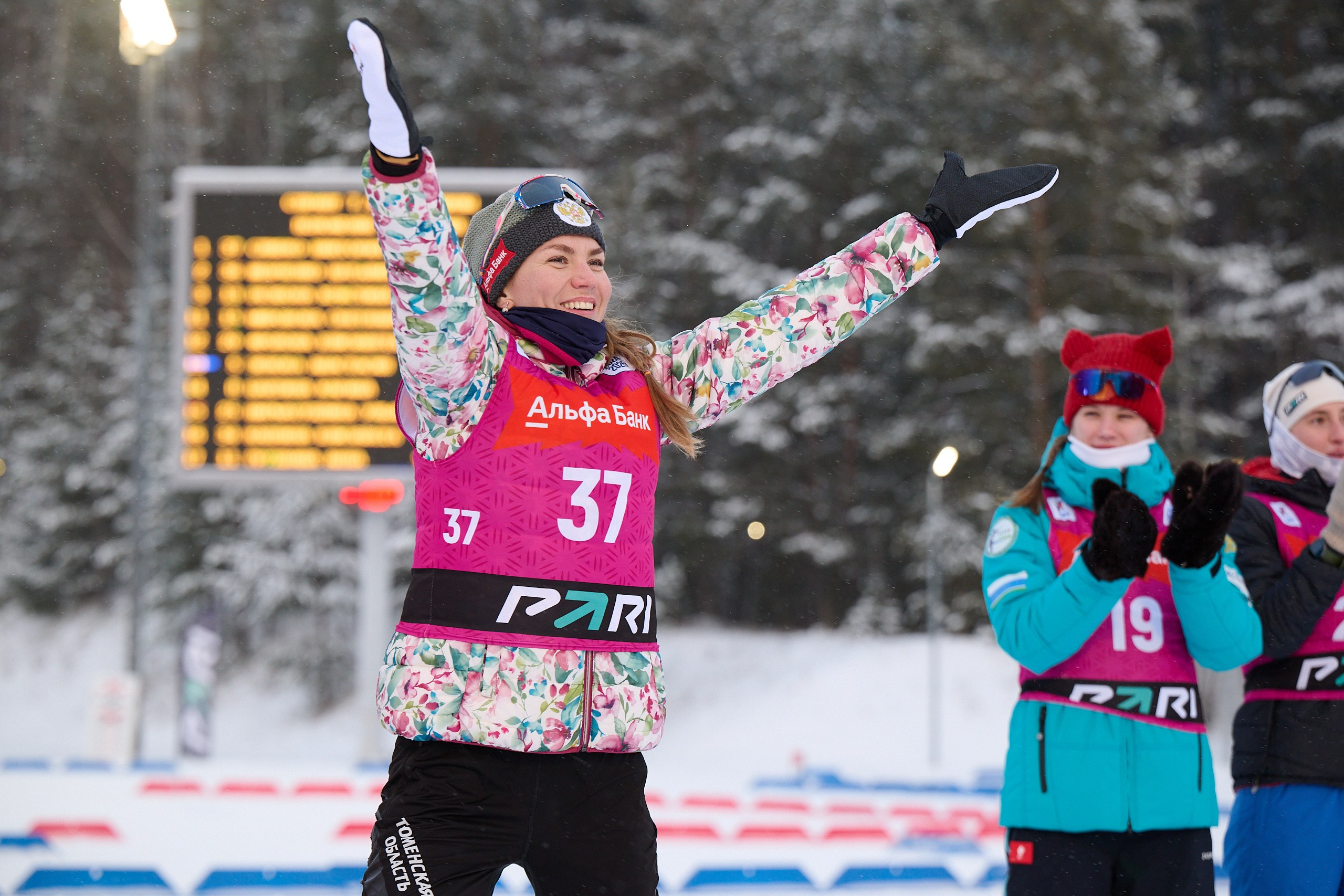 Ижевская Винтовка 55. Спринт. Женщины. Спортивный репортажный фотограф в Ижевске Сергей Мерзляков