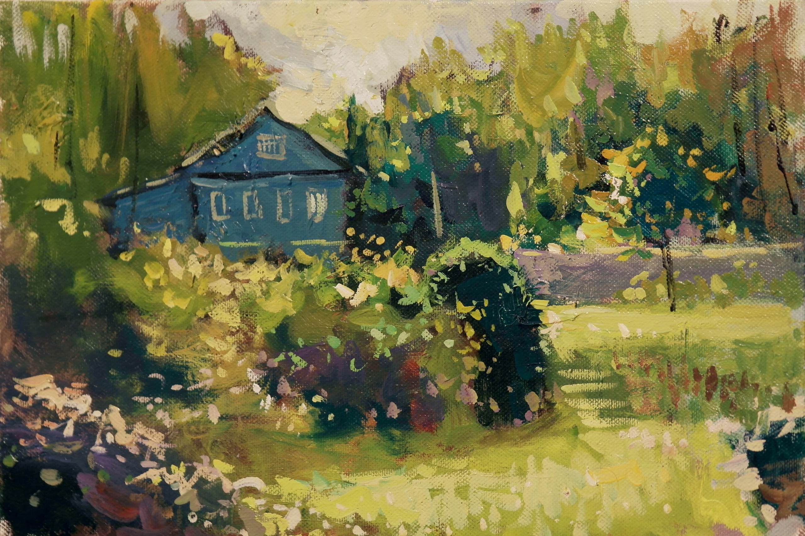 Этюды. Paintings by the artist Sergey Ratchin