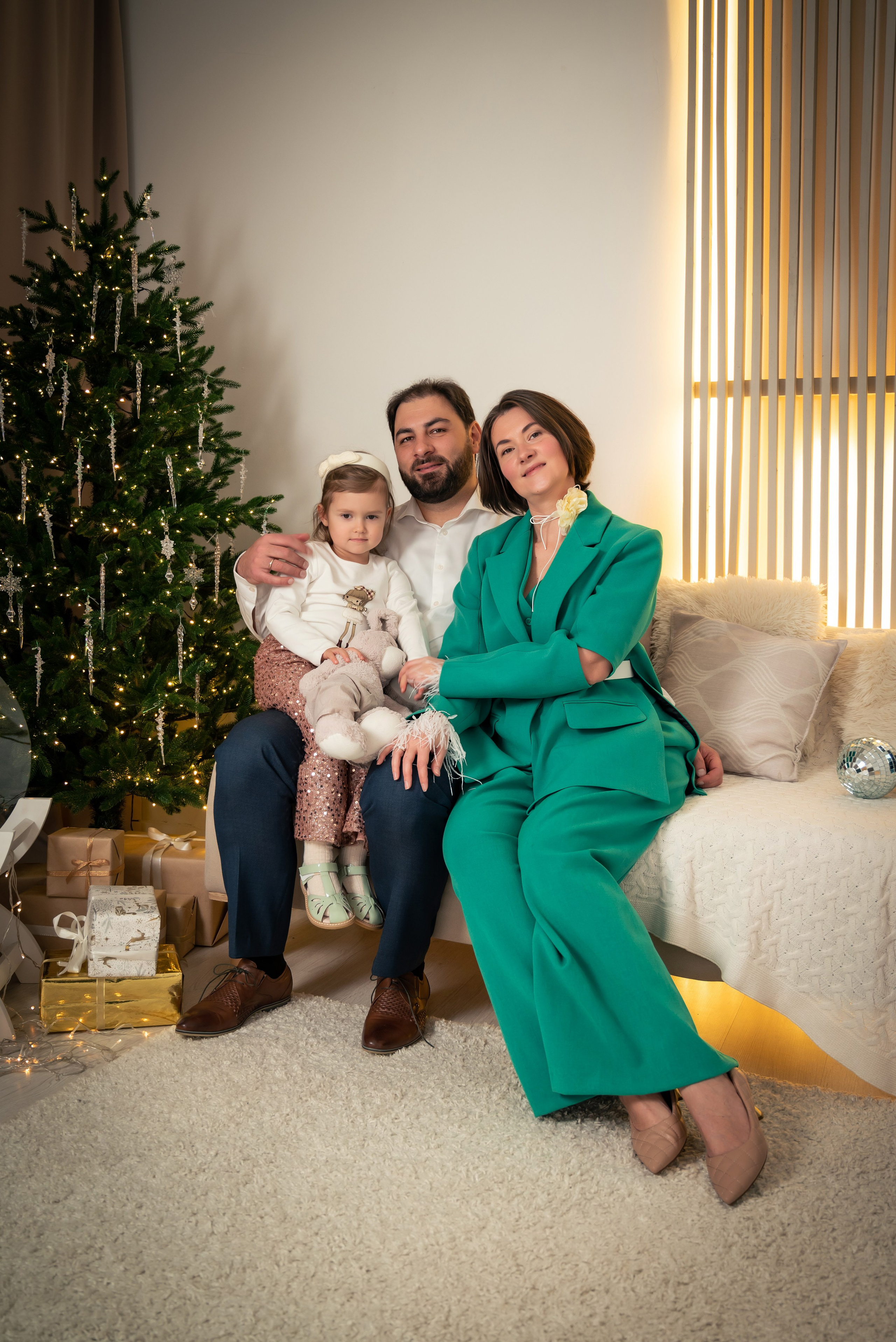 Семейная Новогодняя фотосессия. Фотограф Зеленоград Москва