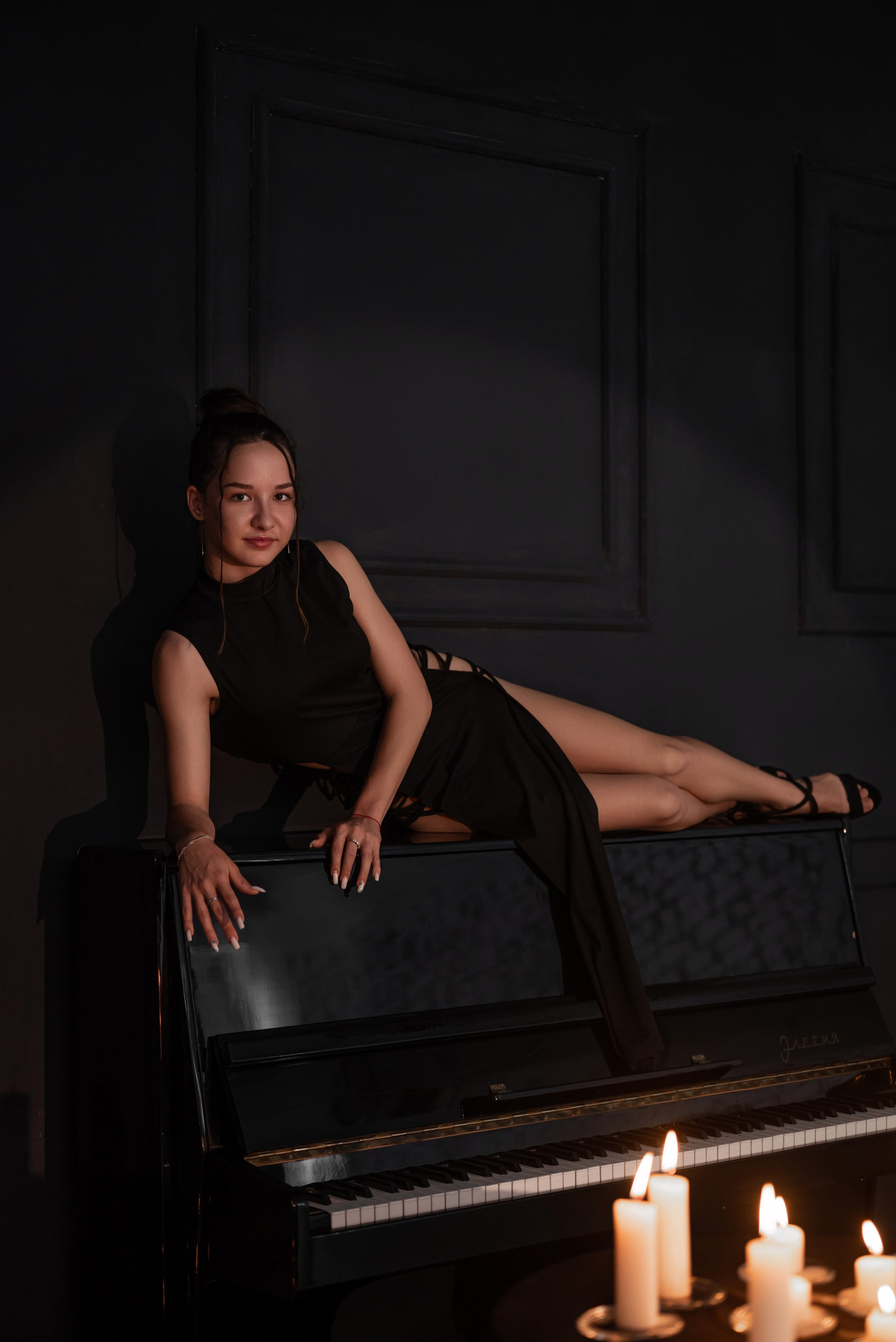 Фотопроект *Свечи и пианино*. Фотограф в городе Салават