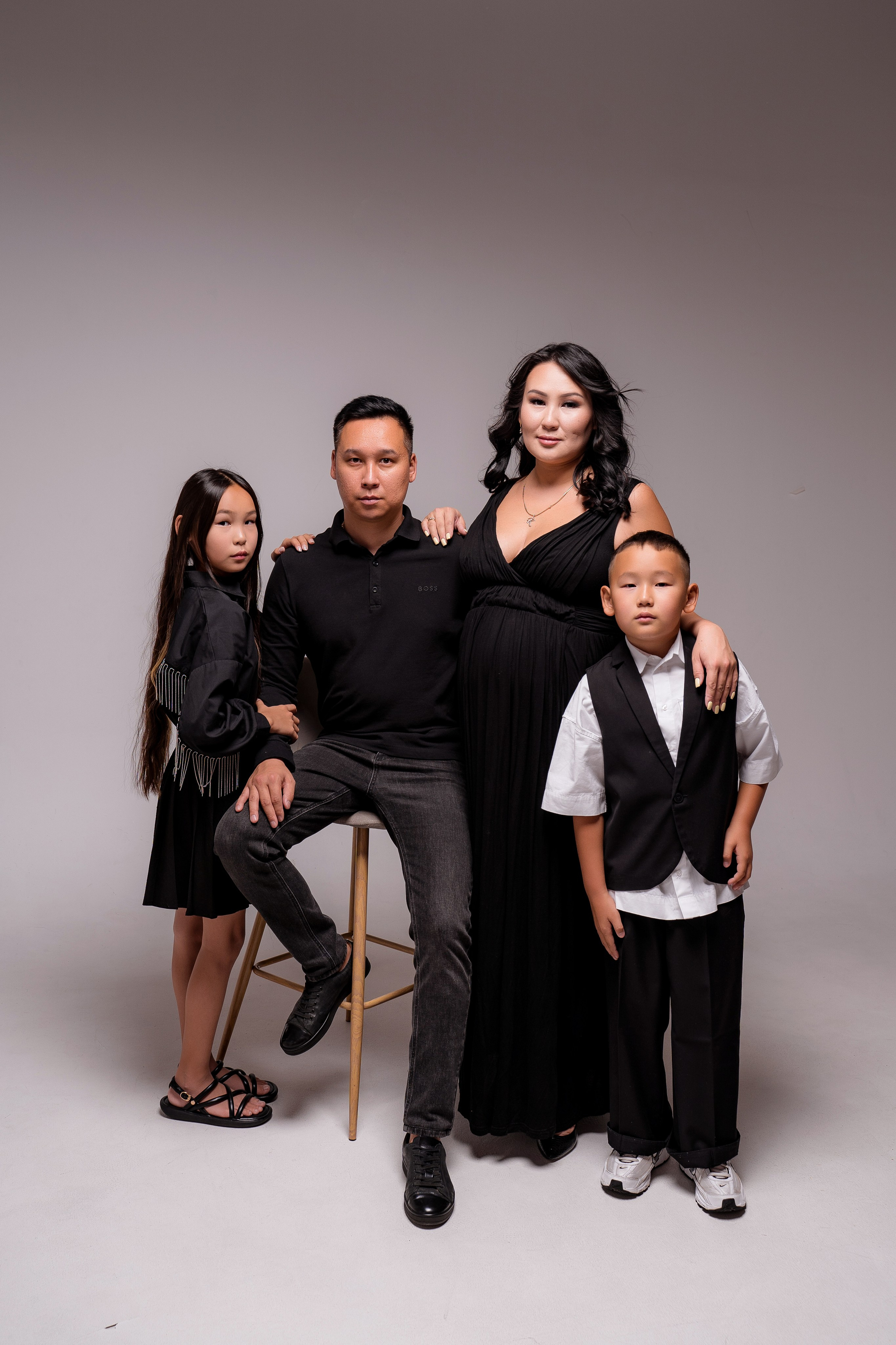 Семейная история. Фотостудия Малина в городе Улан-Удэ. Фотограф Ирина Жарникова