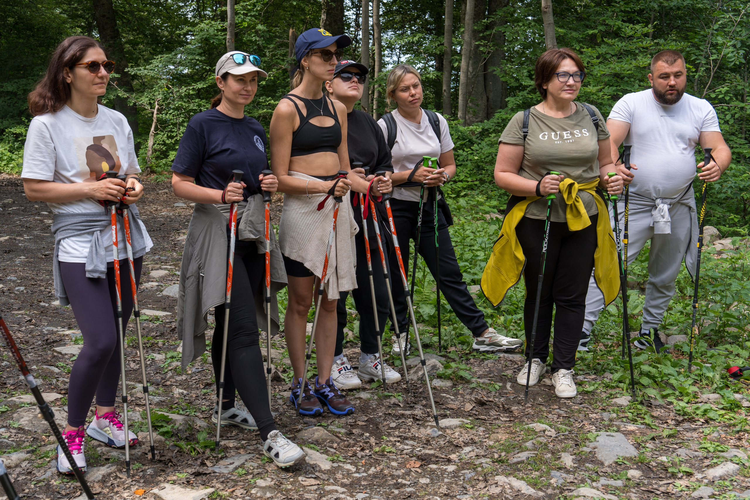 MICE мероприятие для компании «Доставка морем»: хайкинг к Ачипсинским водопадам. Репортажный фотограф в Красной Поляне и Сочи Павлюченко Екатерина