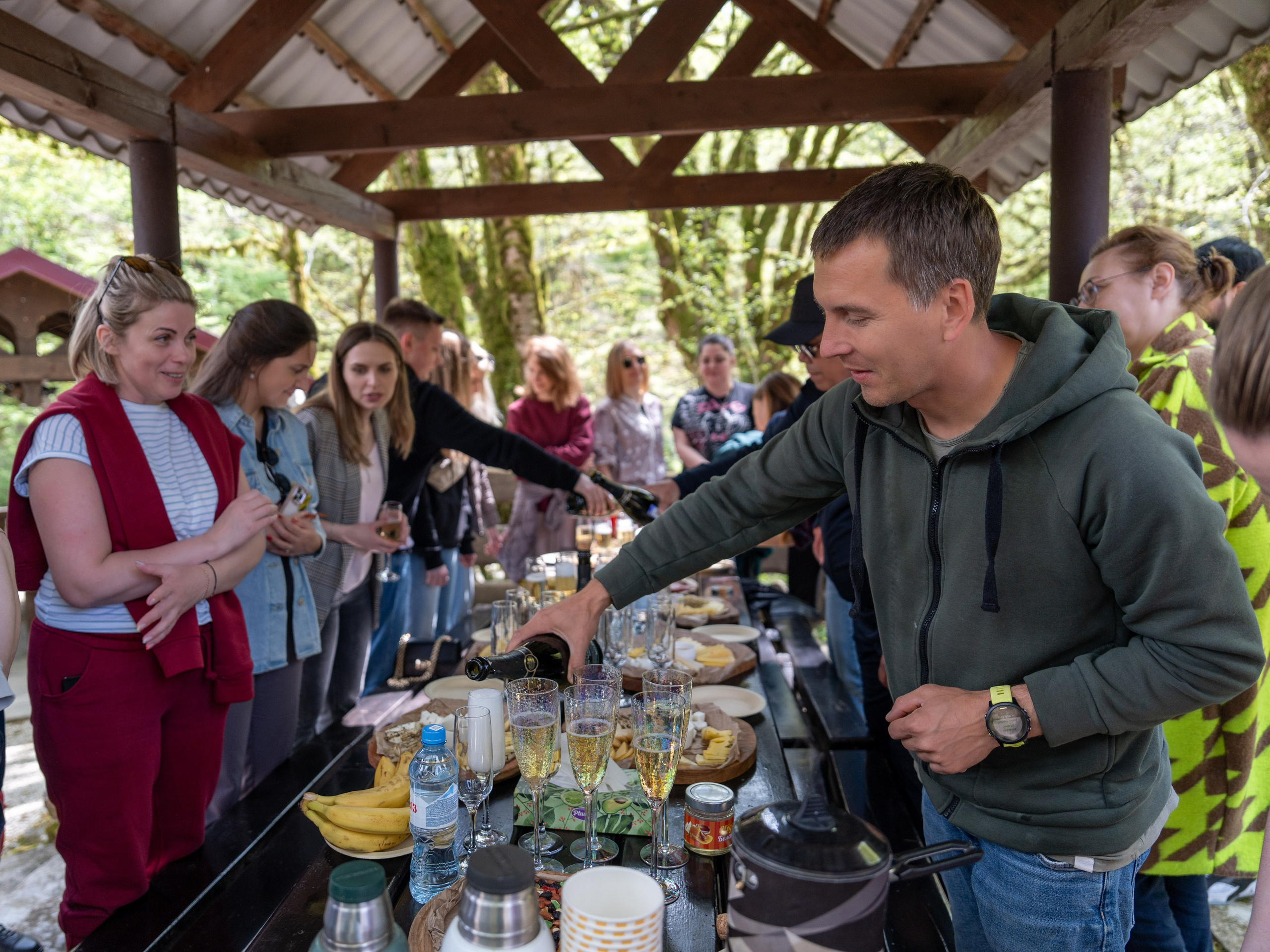 MICE мероприятие — джиппинг на каньон Псахо. Репортажный фотограф в Красной Поляне и Сочи Павлюченко Екатерина