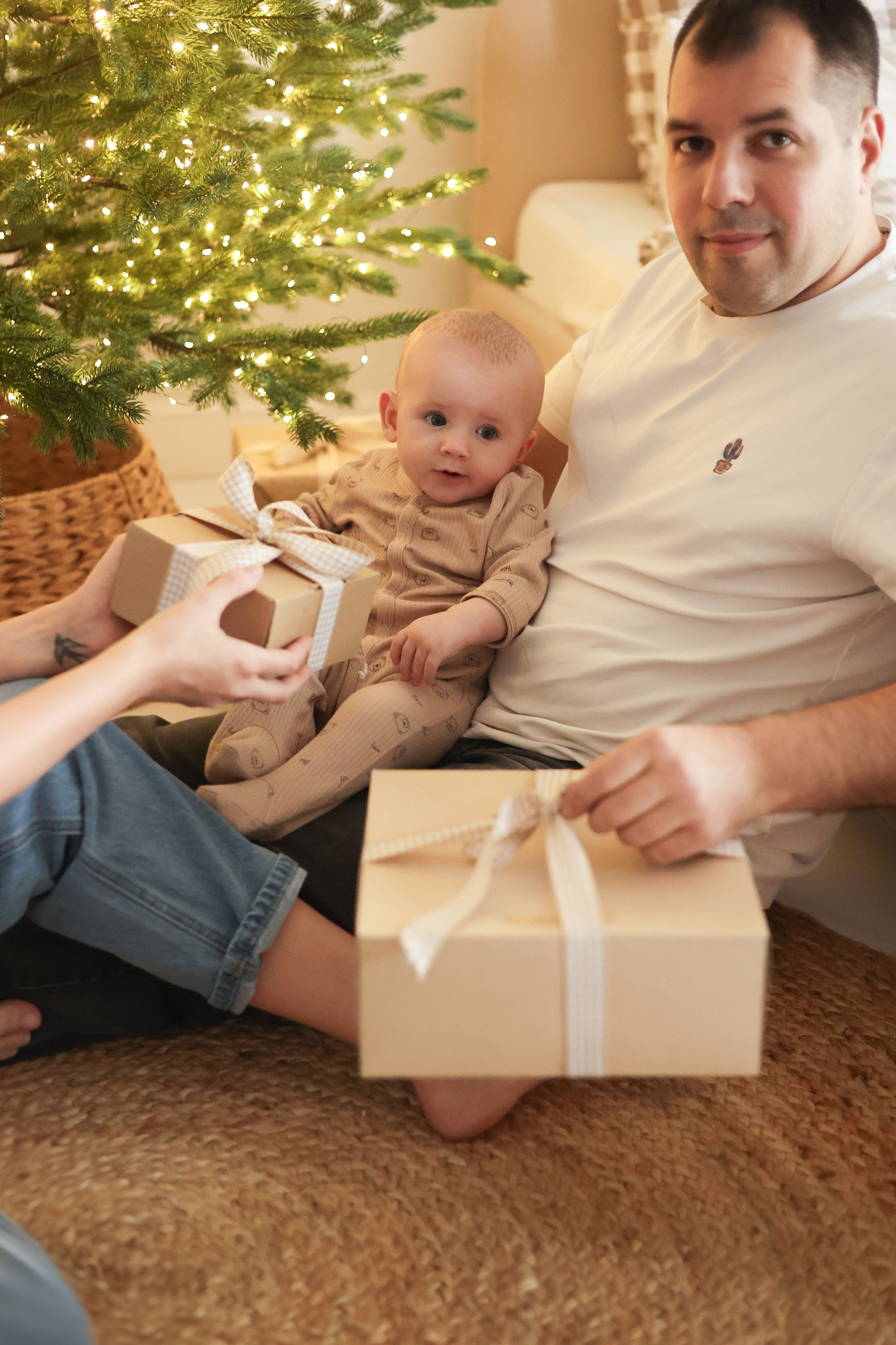 Новогодняя фотосессия. Надя, Денис и Макс. Фотограф ANNA GEREIHAN