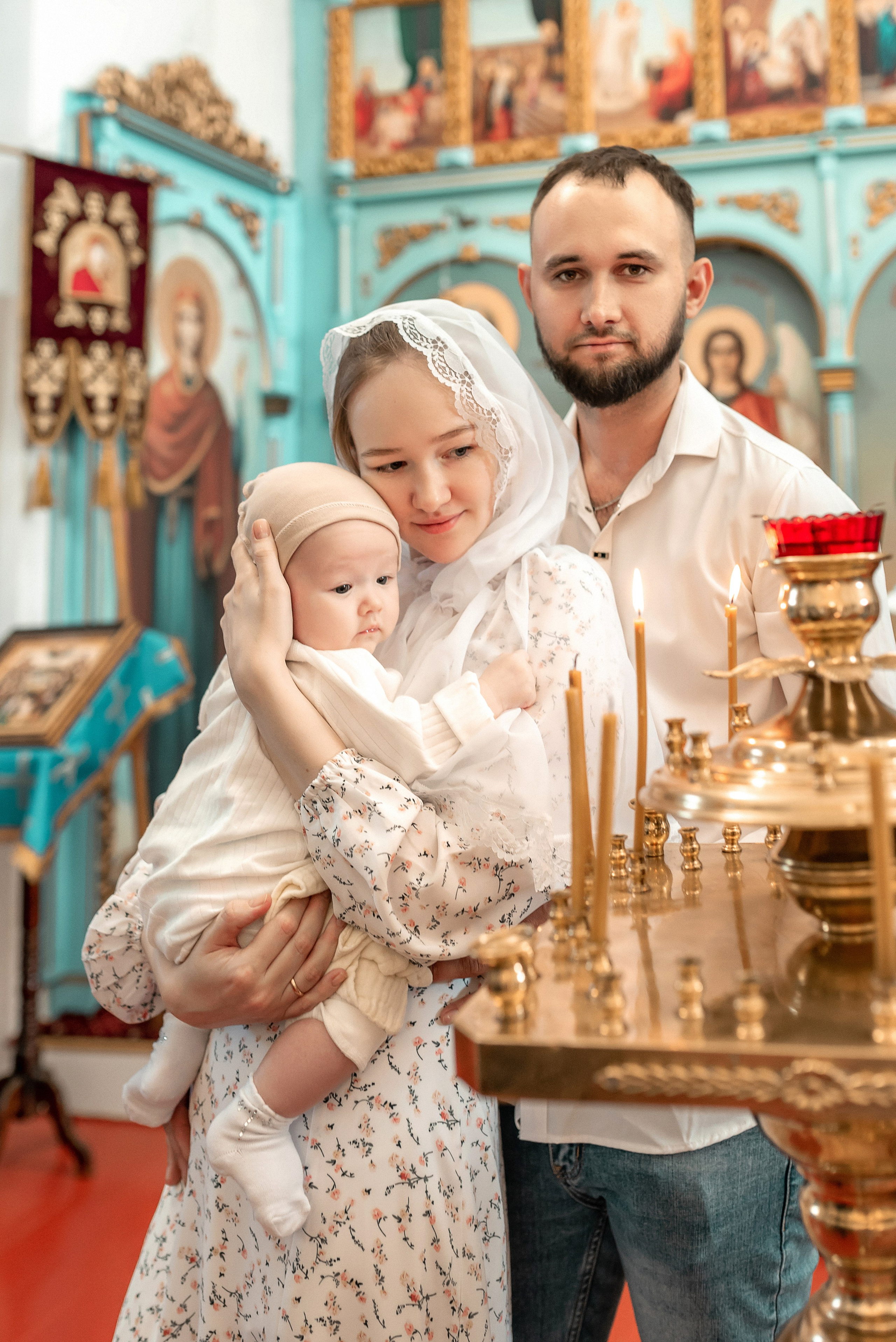 Крещение Коленьки. Семейный и детский фотограф Наталья Горда
