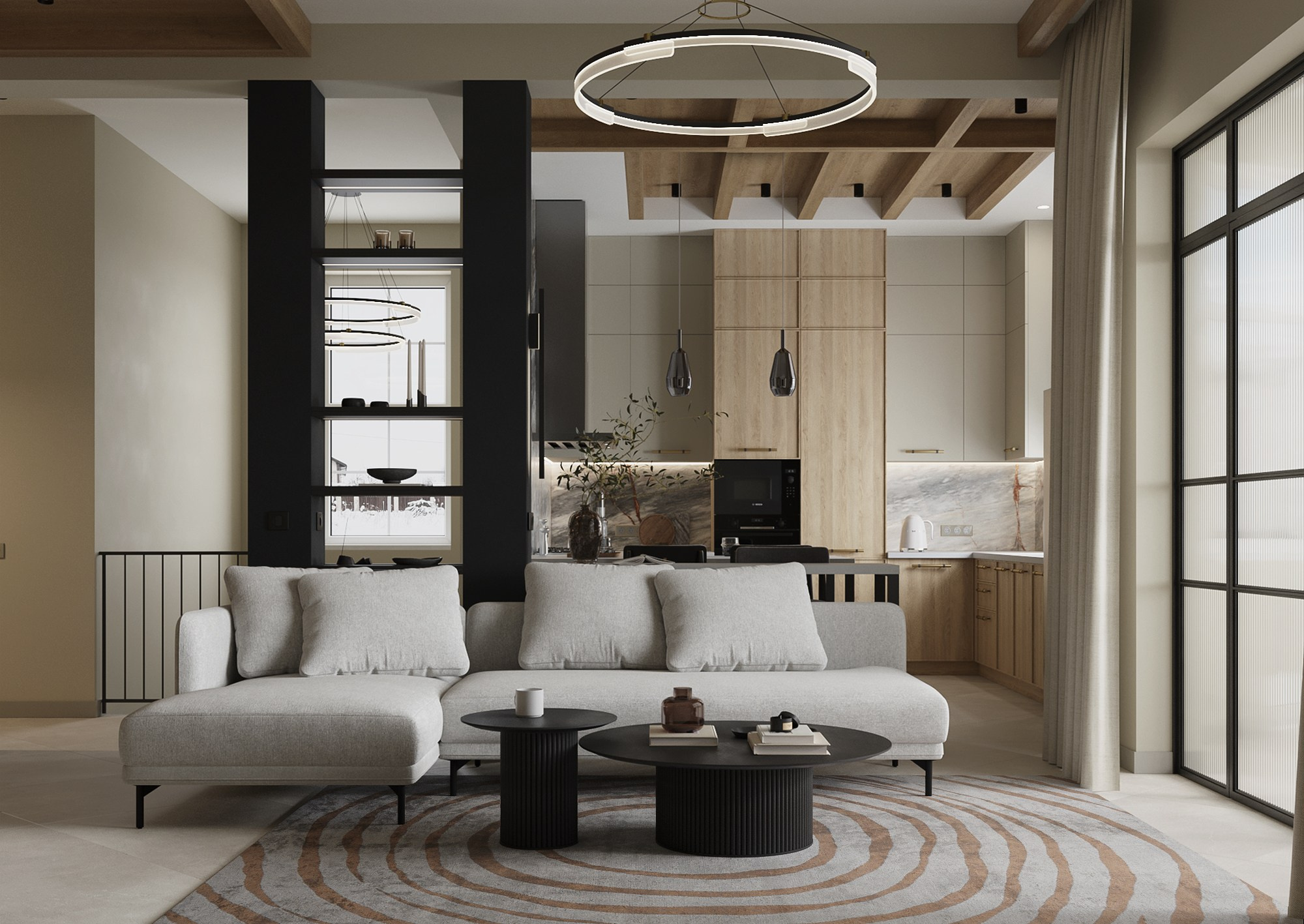 Быково. Дизайн Мария Попова. 3D визуализатор интерьеров Ксения Жарко