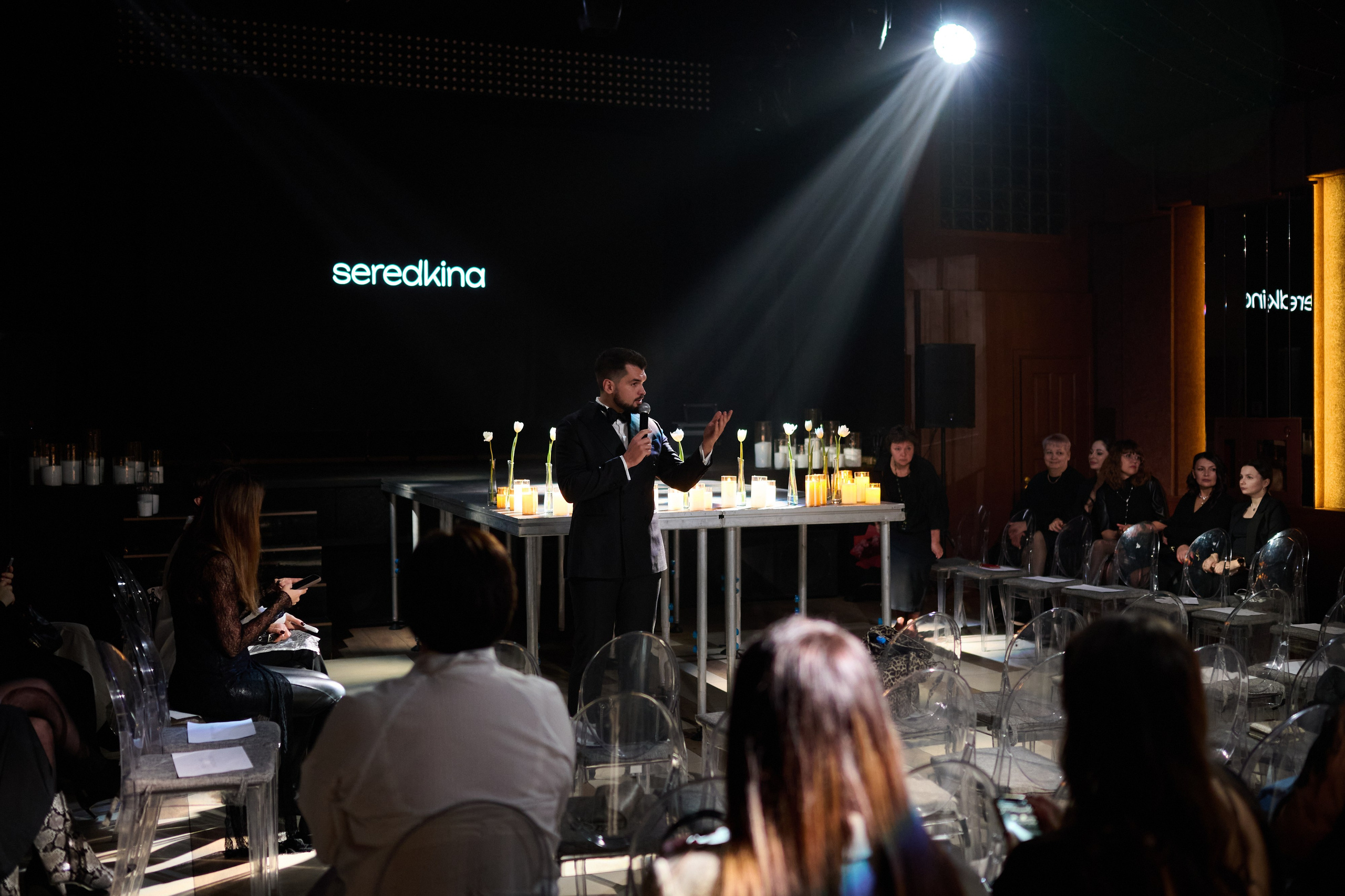 Закрытый показ SEREDKINA DRESS. Свадебный фотограф Иркутск Алексей Шульгин