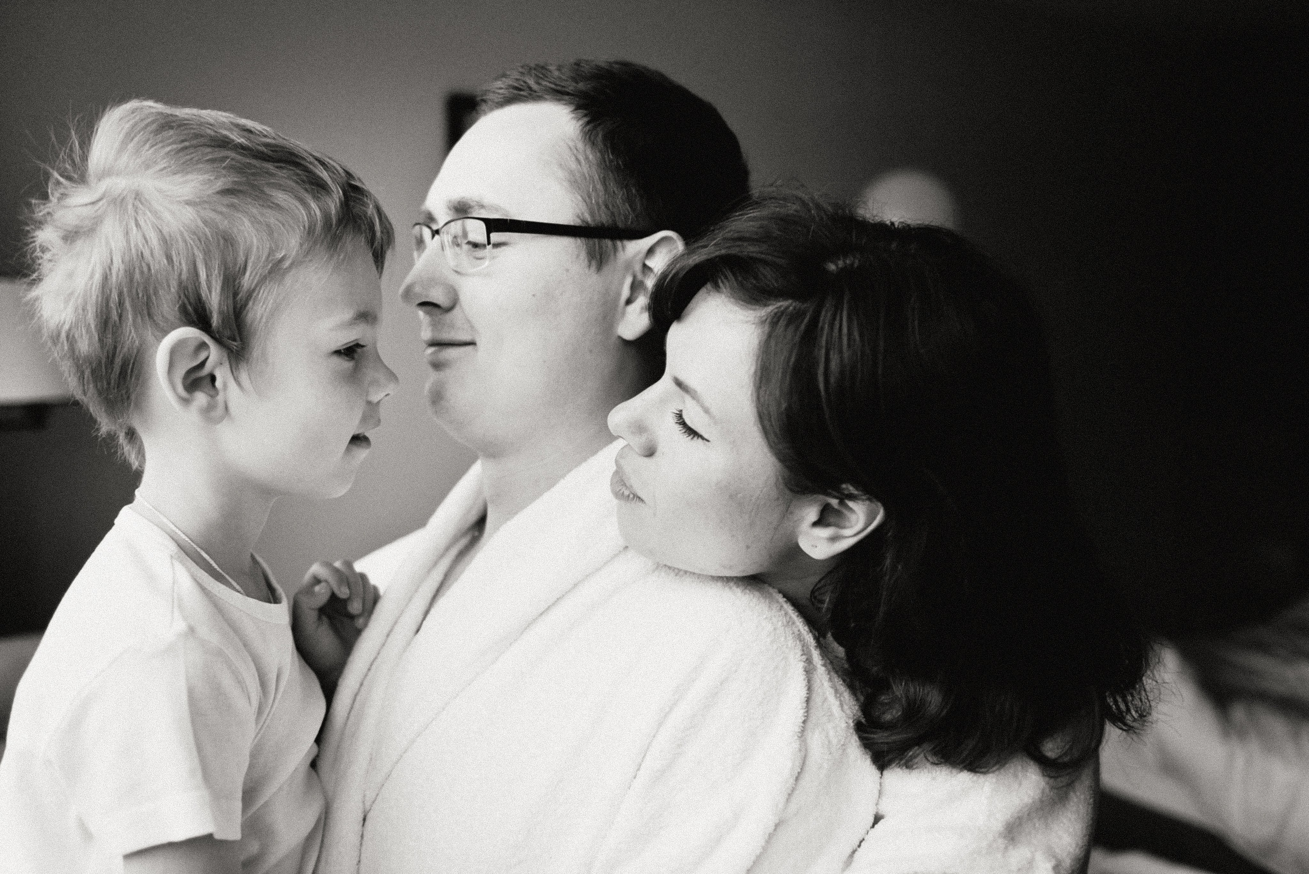 Дима, Лена и малыш. Фотограф Егоров Констанин