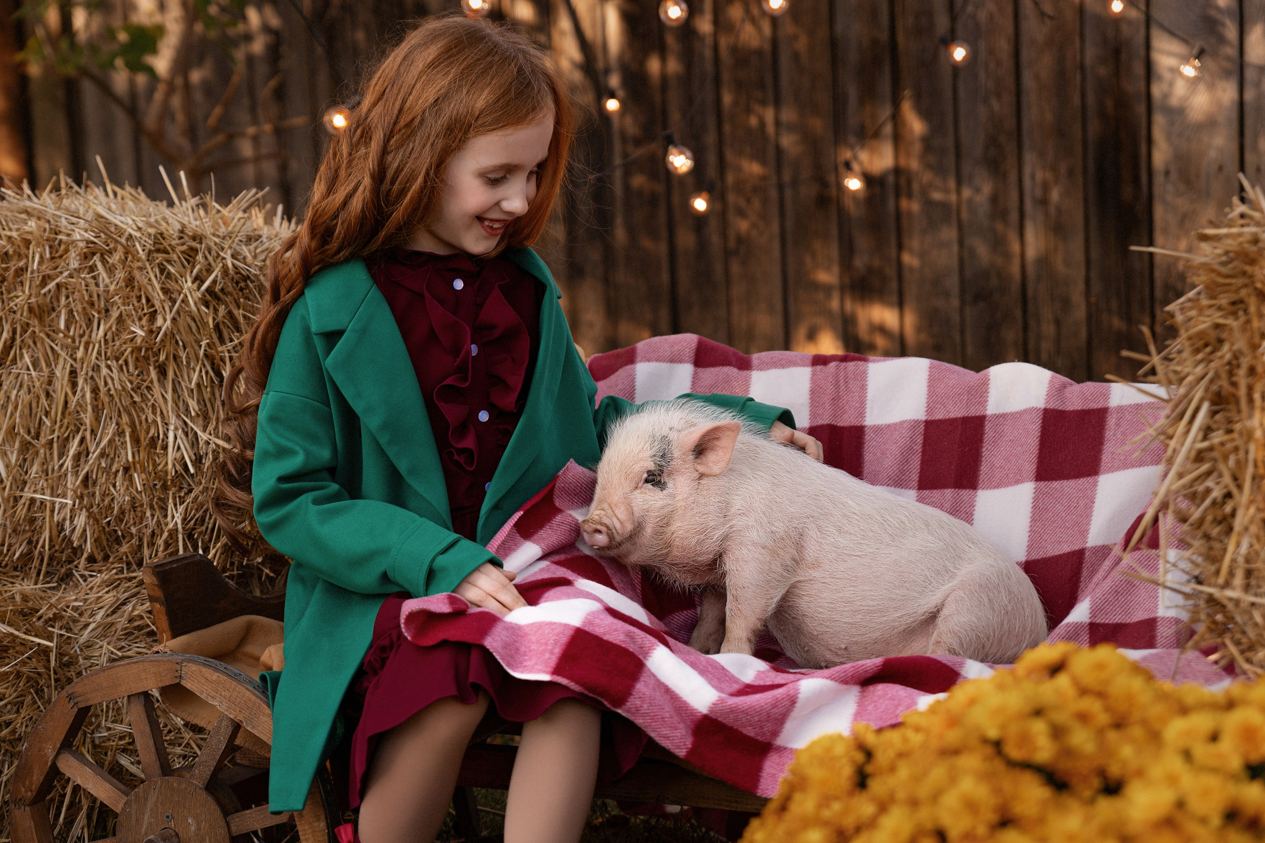 Детская фотосессия с животным. Трубинова Екатерина | Семейный фотограф | Москва