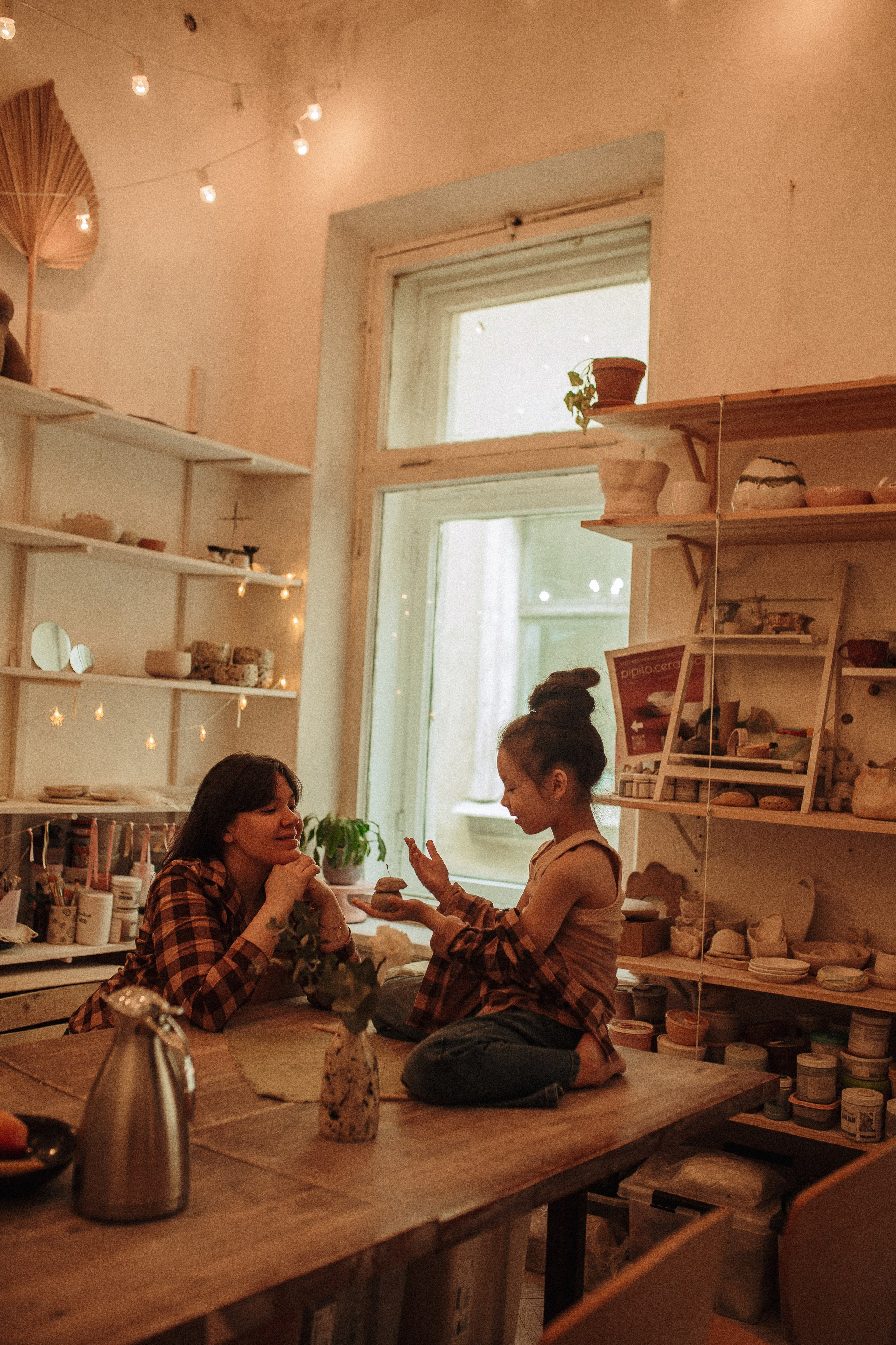 Дина & София гончарная. Семейный и Свадебный фотограф в Санкт-Петербурге Плохая Екатерина