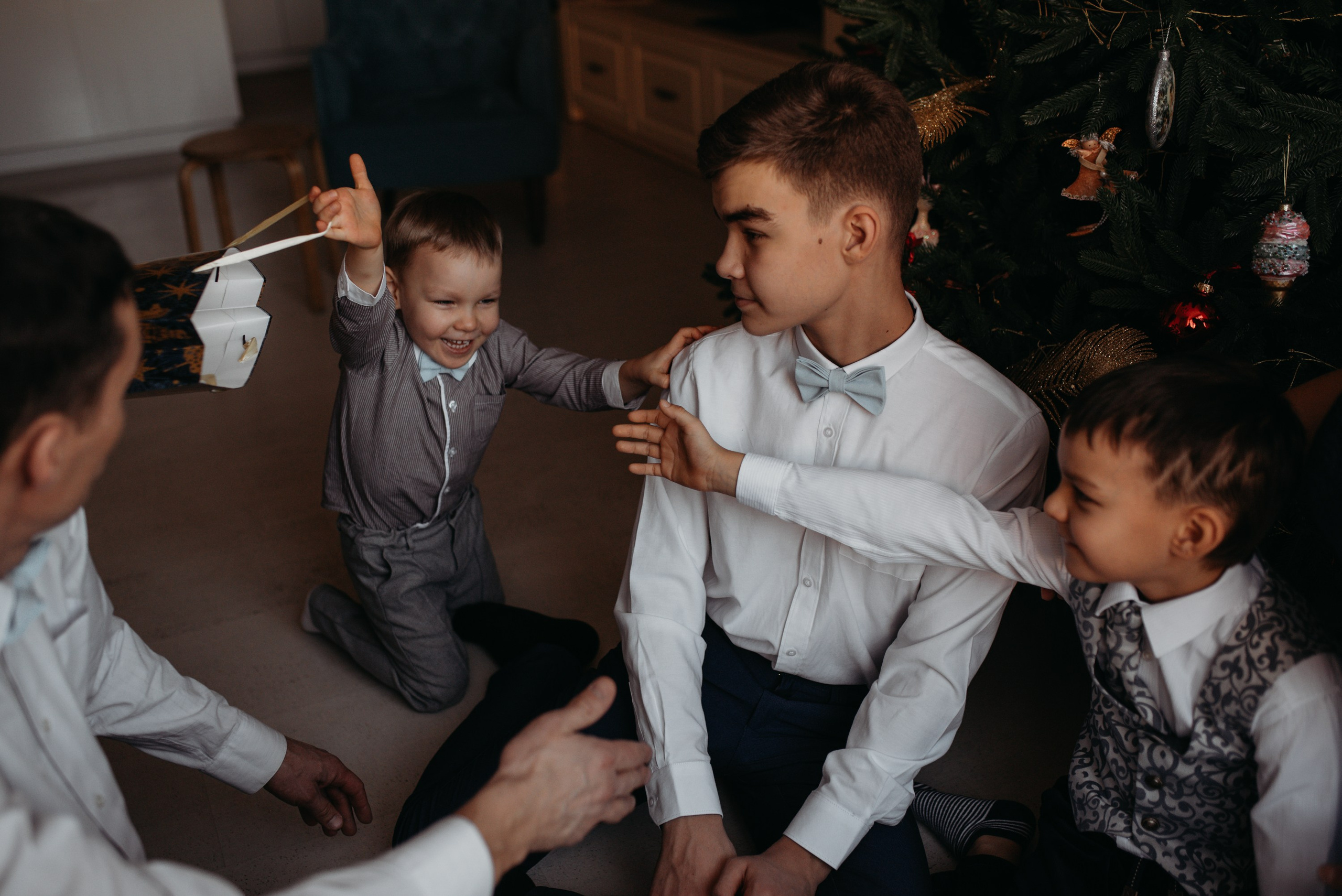 Юлия, Алексей, Тихон, Трофим и Потап. Семейный и детский фотограф в Новосибирске и Краснообске — Анна Ким