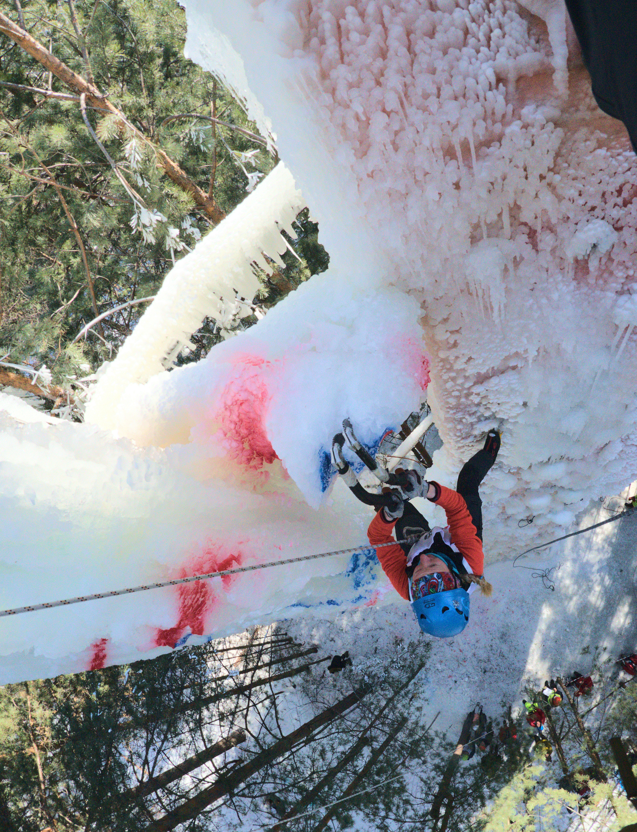 Ледолазание Новосибирск ФАНСО скалодром ледовые инструменты. Лёд спорт Спортивные фото