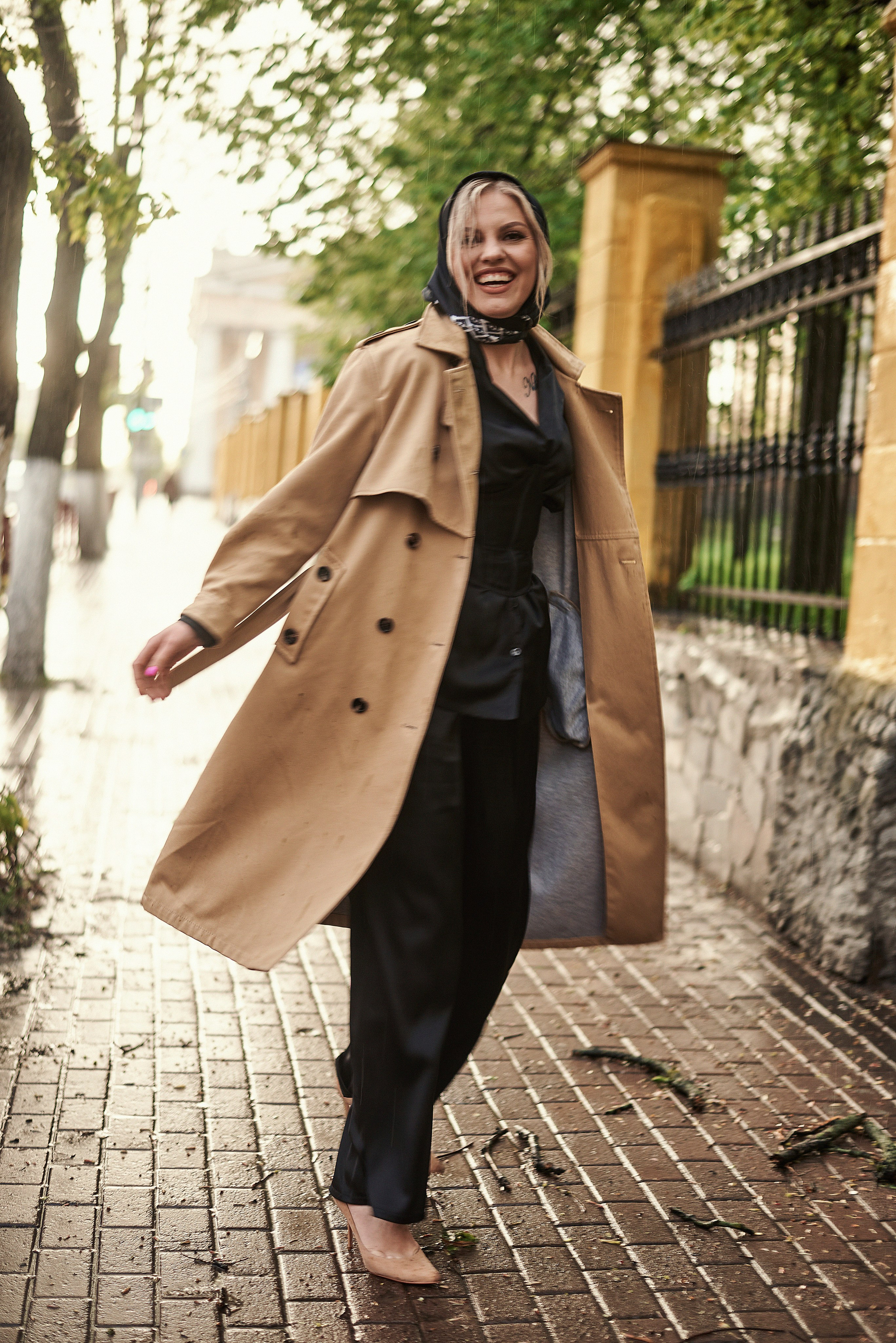 Елена и дождь. Свадебный и портретный фотограф в Брянске Скепская Лилия