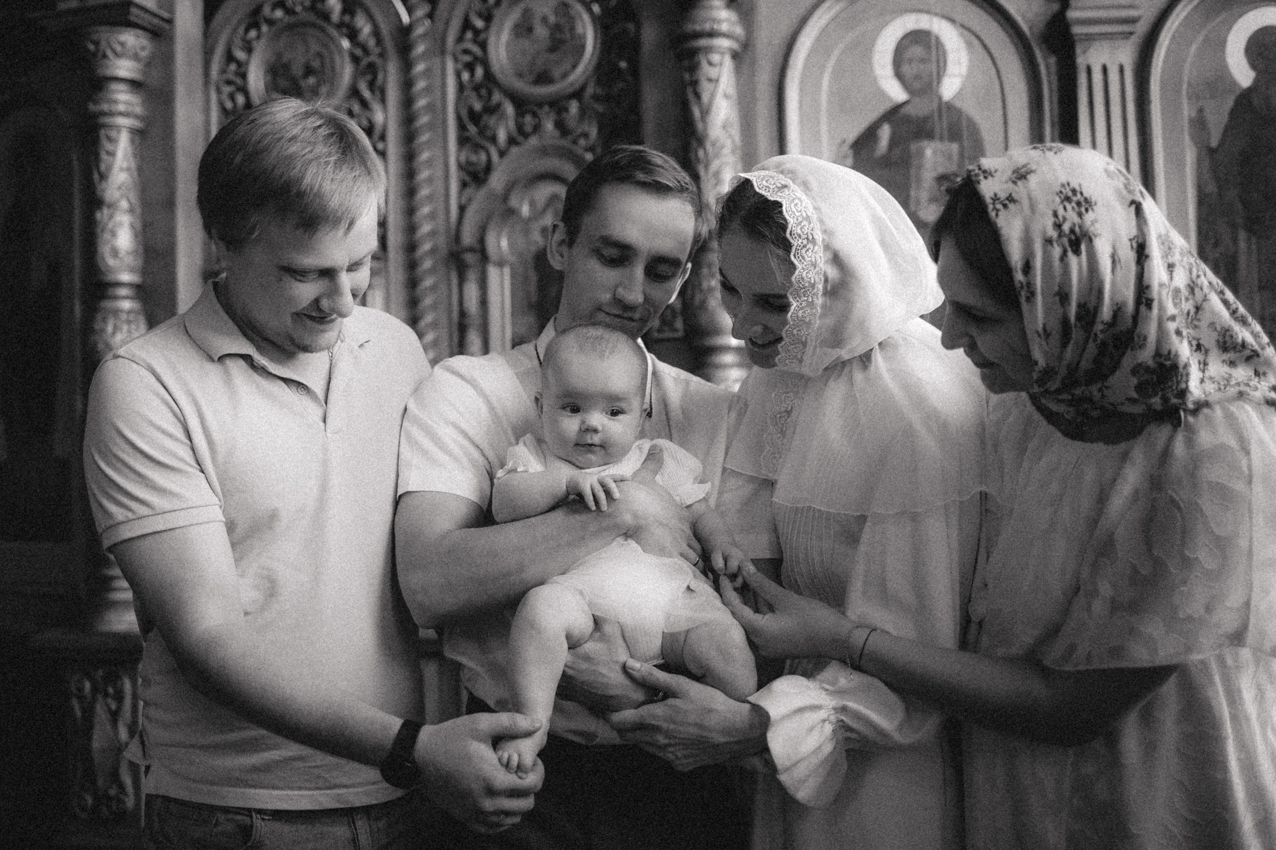 Крещение. Семейный и детский фотограф в Нижнем Новгороде Буслаева Мария