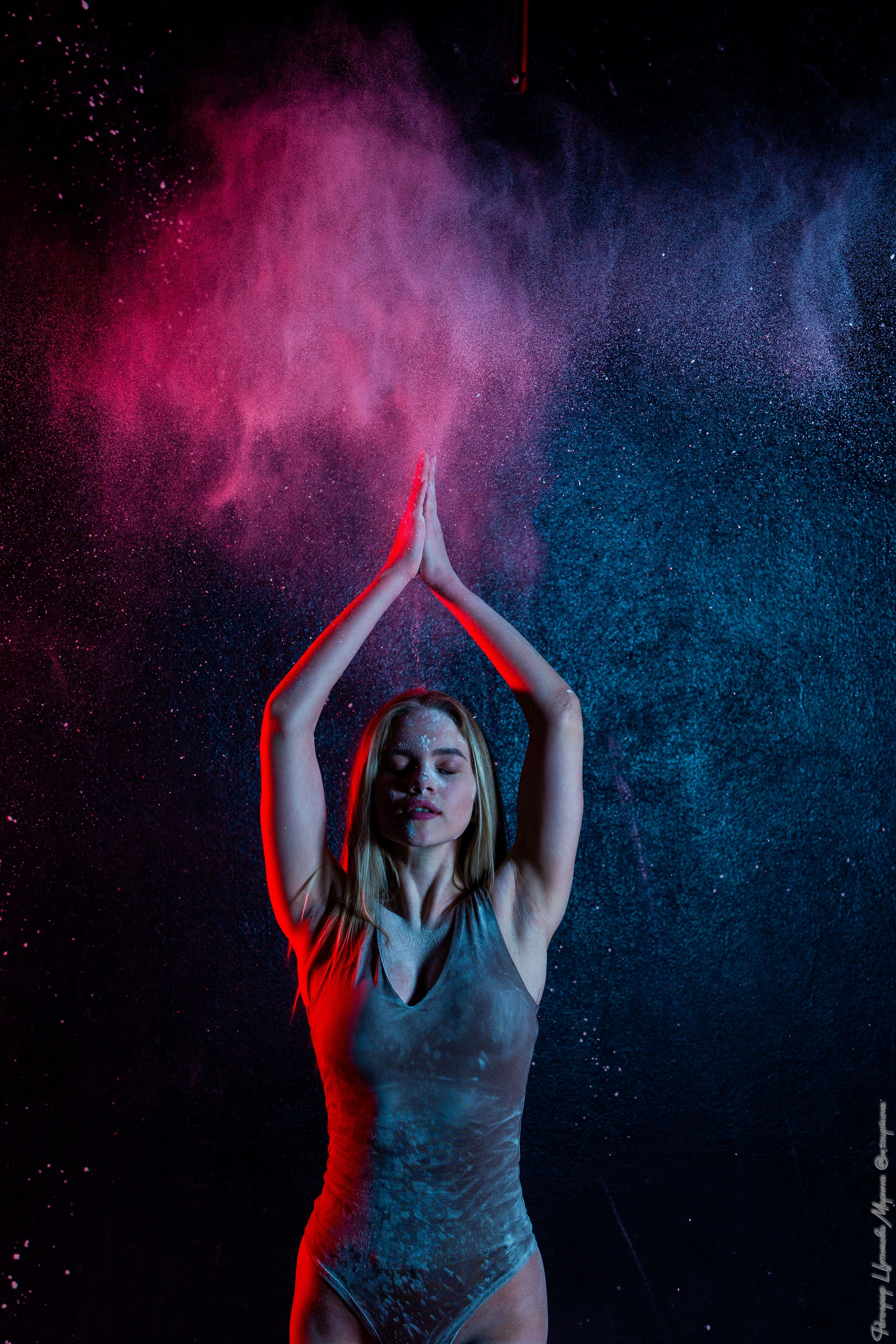 Фотосессия с мукой