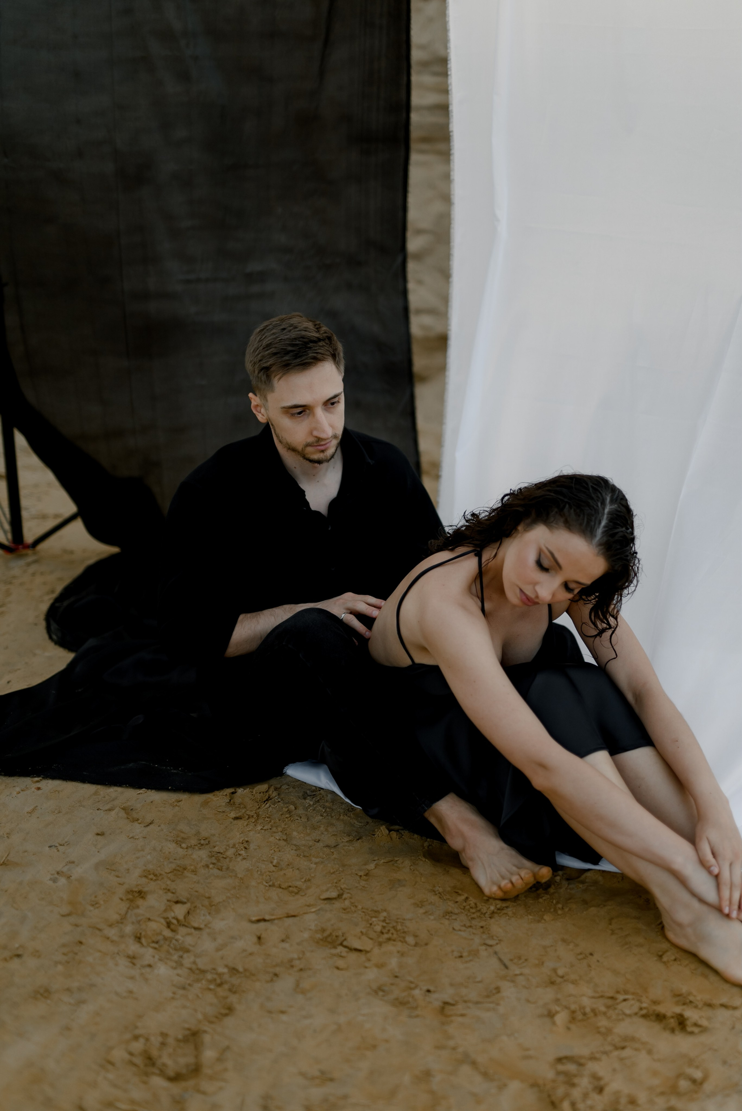 Love Story в песках. Свадебный фотограф в Минске Минчукова Анна