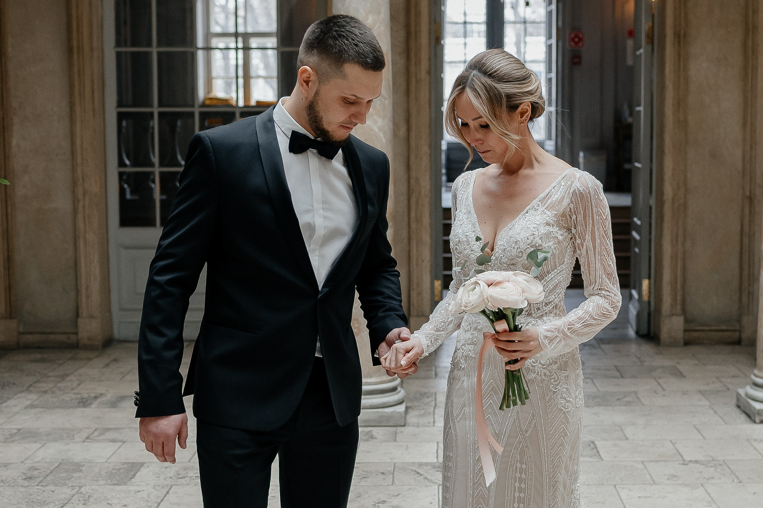 Катя и Антон. Свадебная регистрация брака в ресторане Турандот